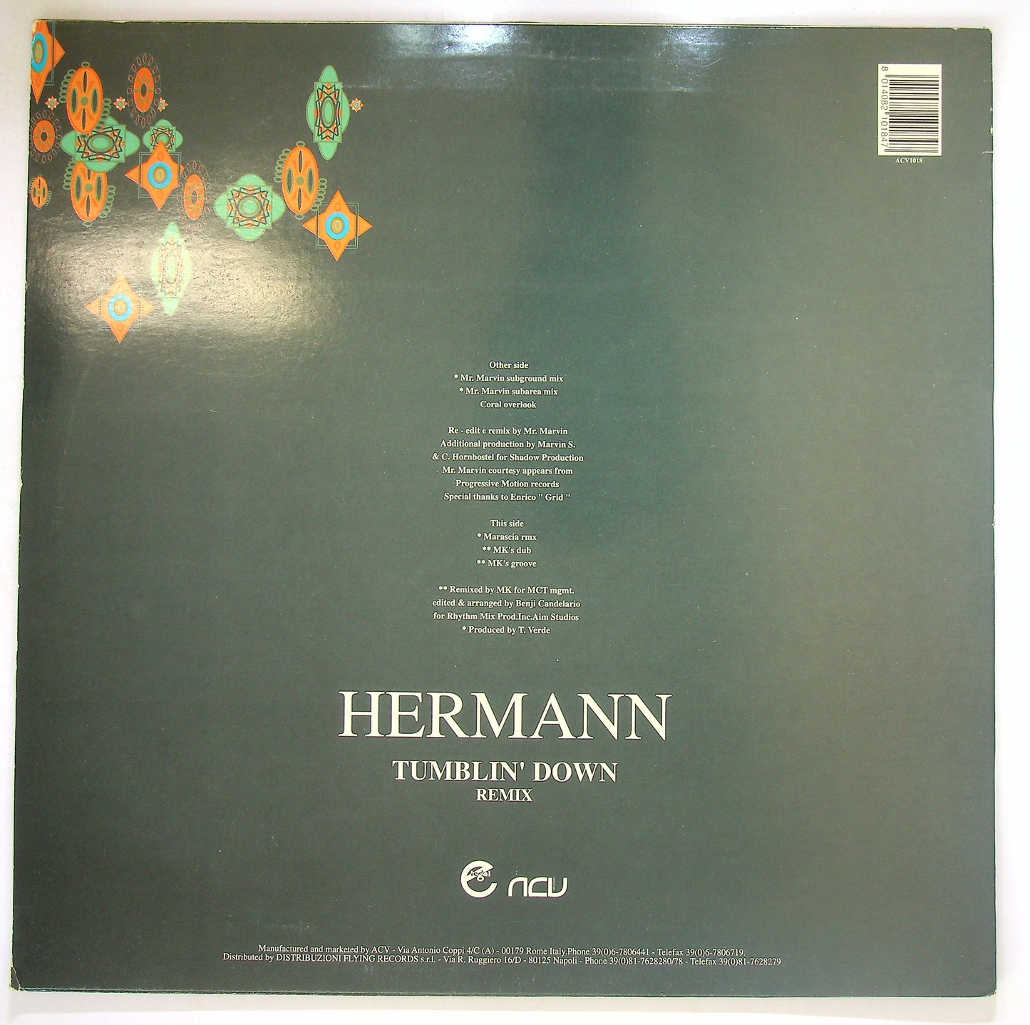 EBOND Hermann - Tumblin' Down Remix Vinile V098080