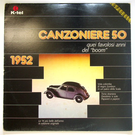 EBOND Various - Canzoniere '50 - 1952 Vinile V098103