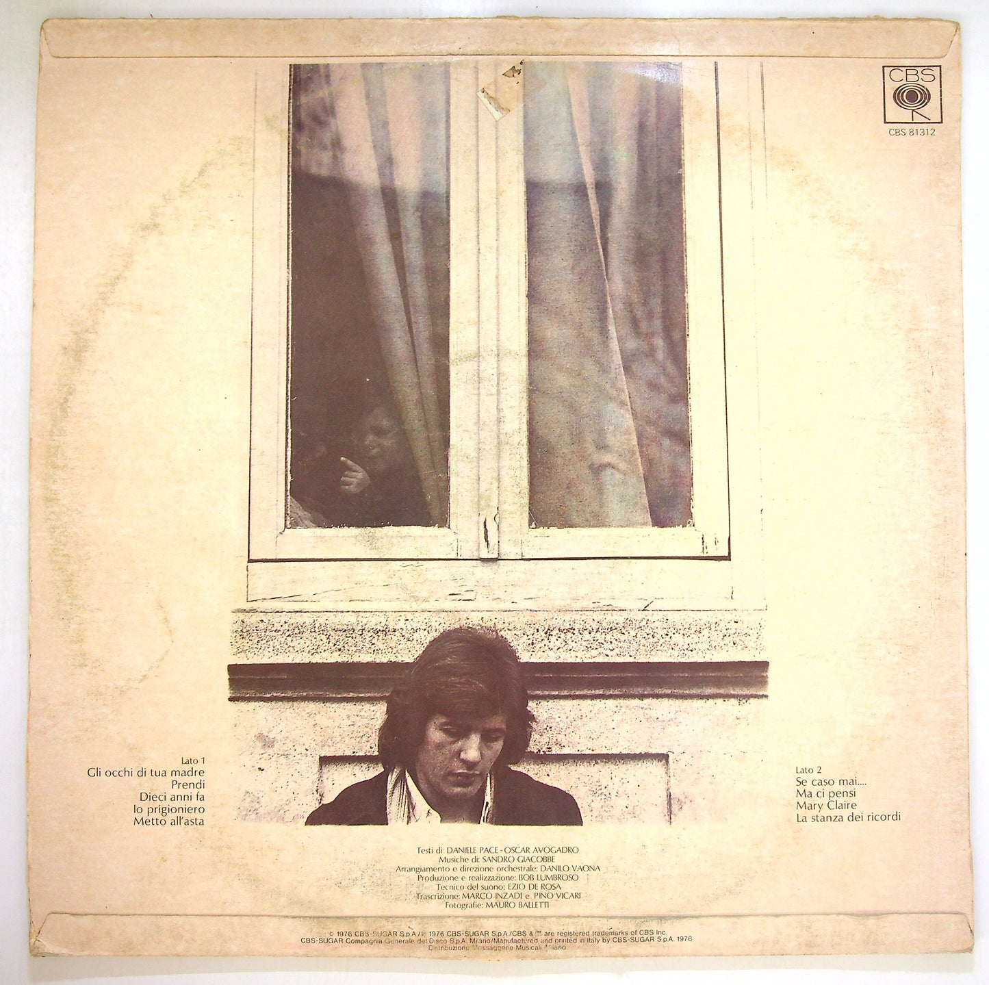 EBOND Sandro Giacobbe - Metto All'asta Vinile V098144