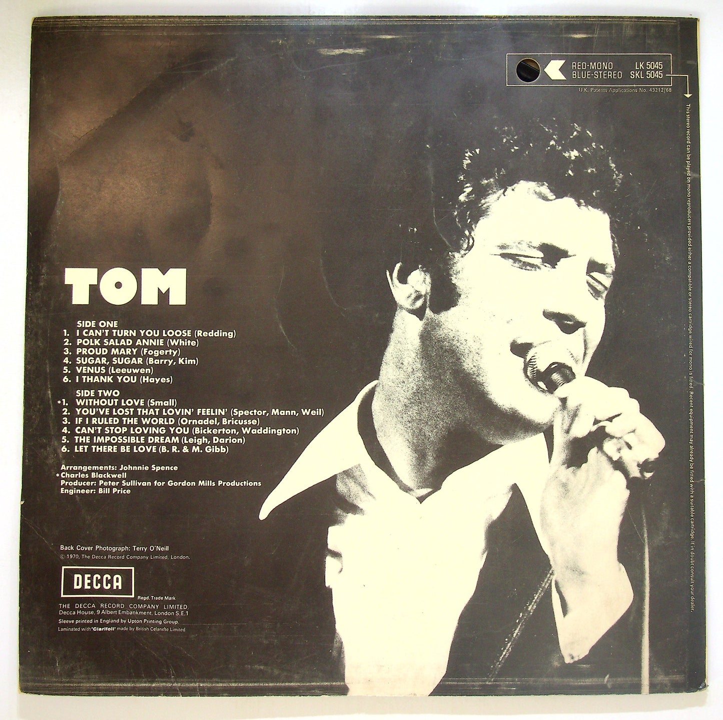 EBOND Tom Jones - Tom Vinile V098149