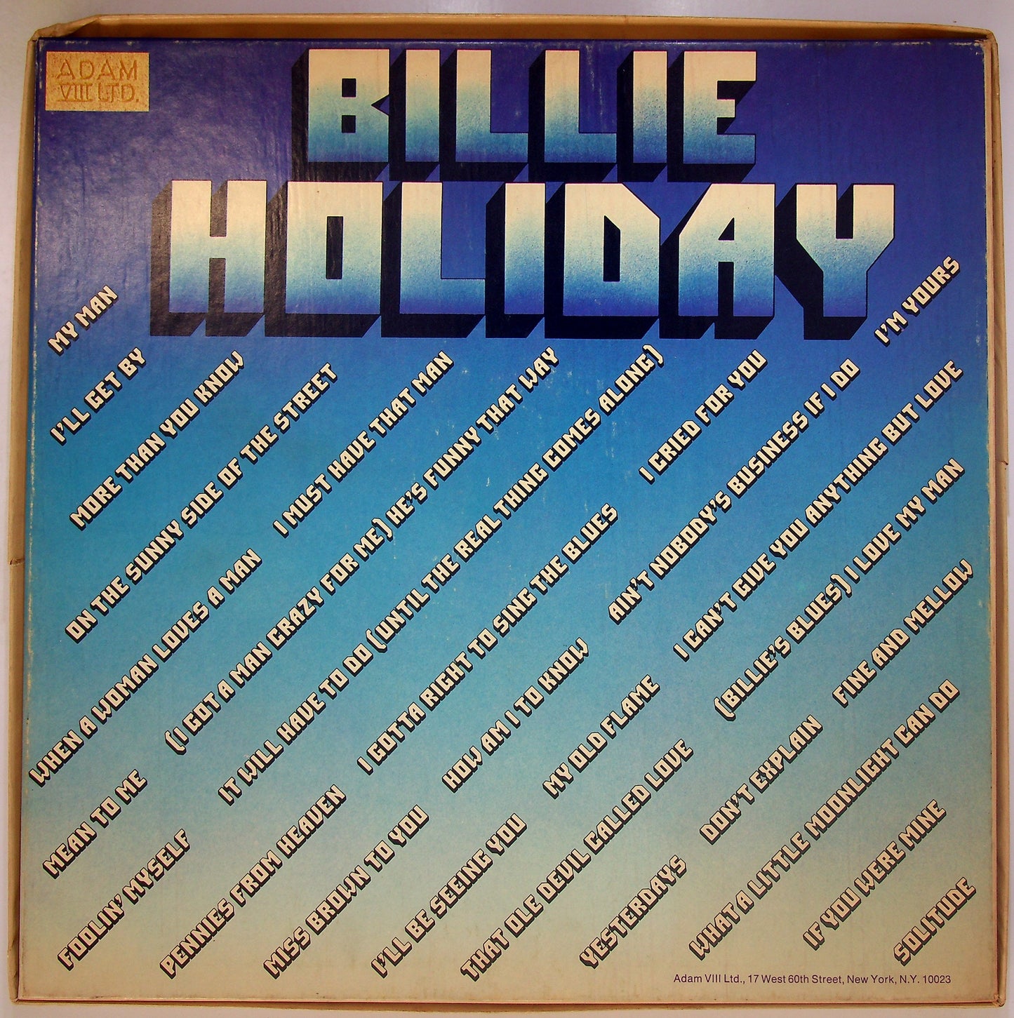 EBOND Billie Holiday - 55 Original Hits By Billie Holiday Vinile V099002