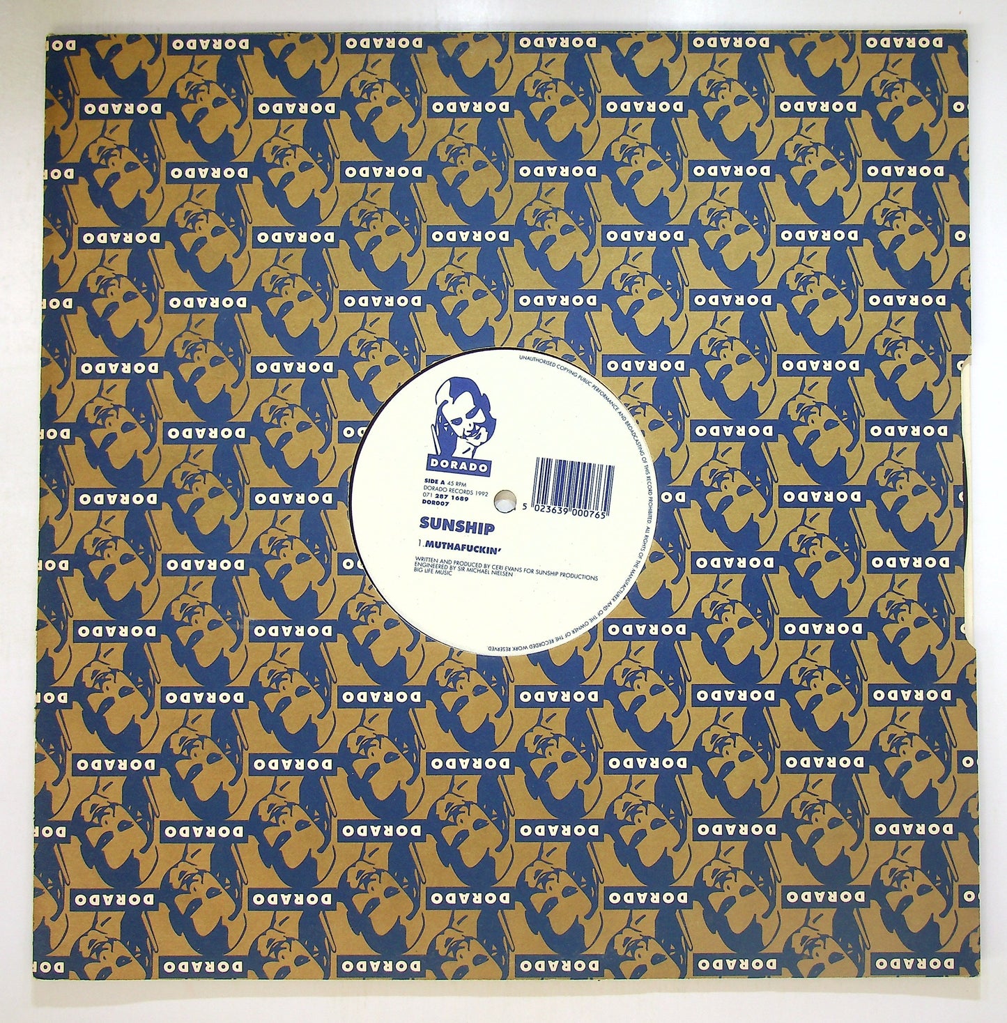 EBOND Sunship - Muthafuckin' / The 13th Key Vinile V099010