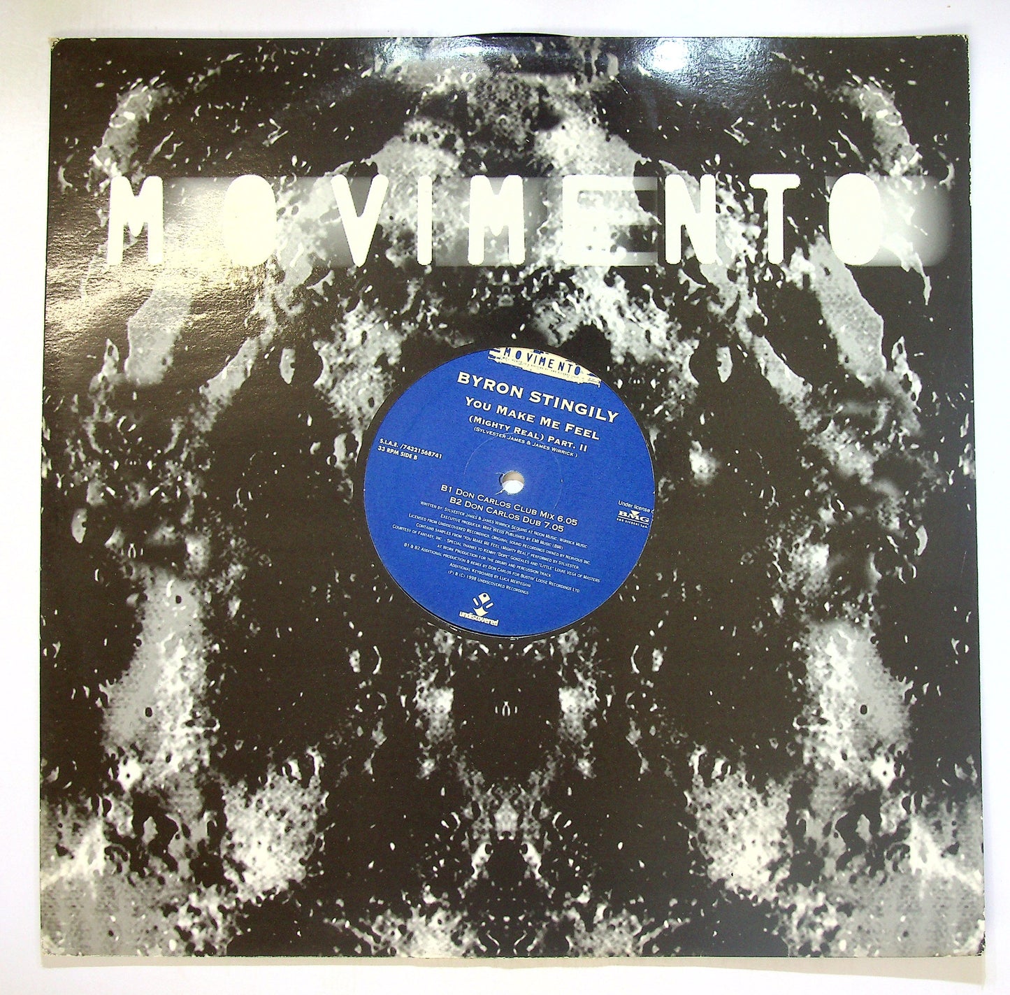 EBOND Byron Stingily - You Make Me Feel (Mighty Real) Part II Vinile V099025
