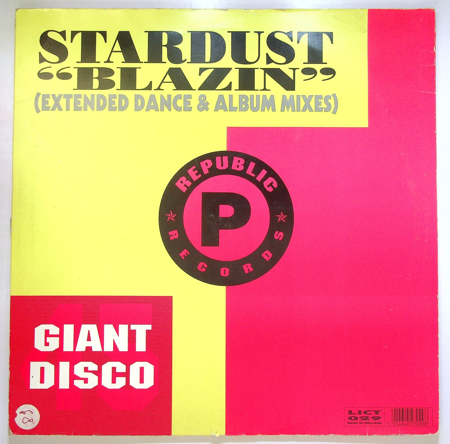 EBOND Stardust (2) - Love Will Find A Way / Blazin' Vinile V099038