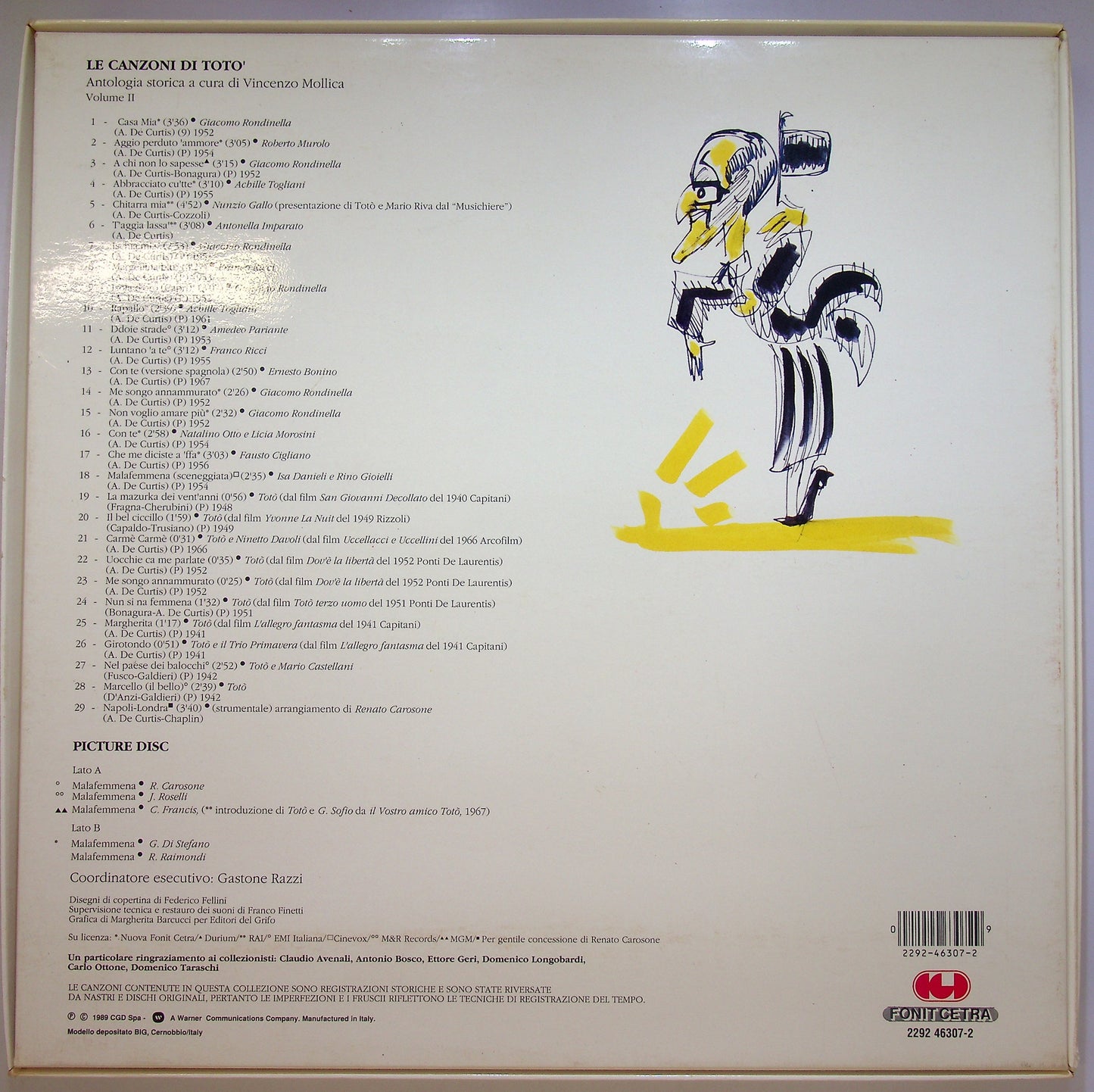 EBOND Toto - Le Canzoni Di Toto - Volume 2 (manca) Vinile V099041