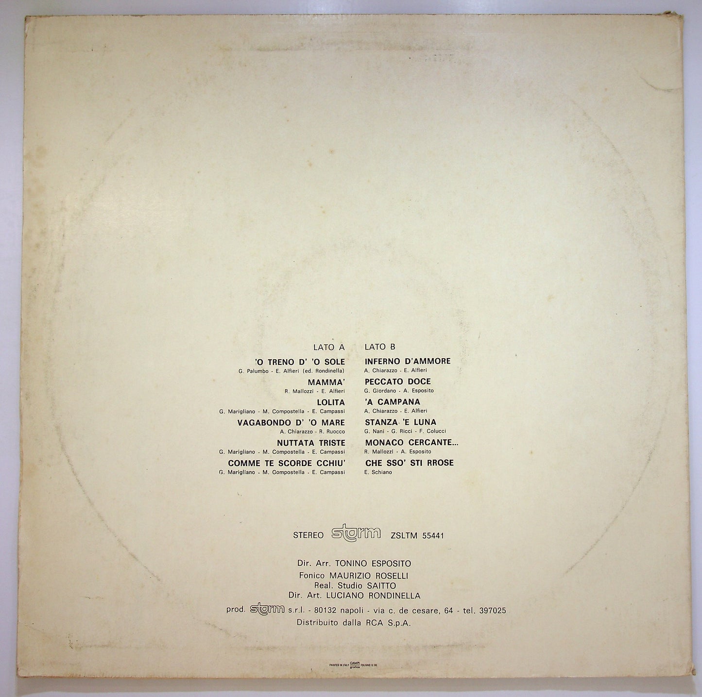 EBOND Mario Merola - Vol. 5° Vinile V099044
