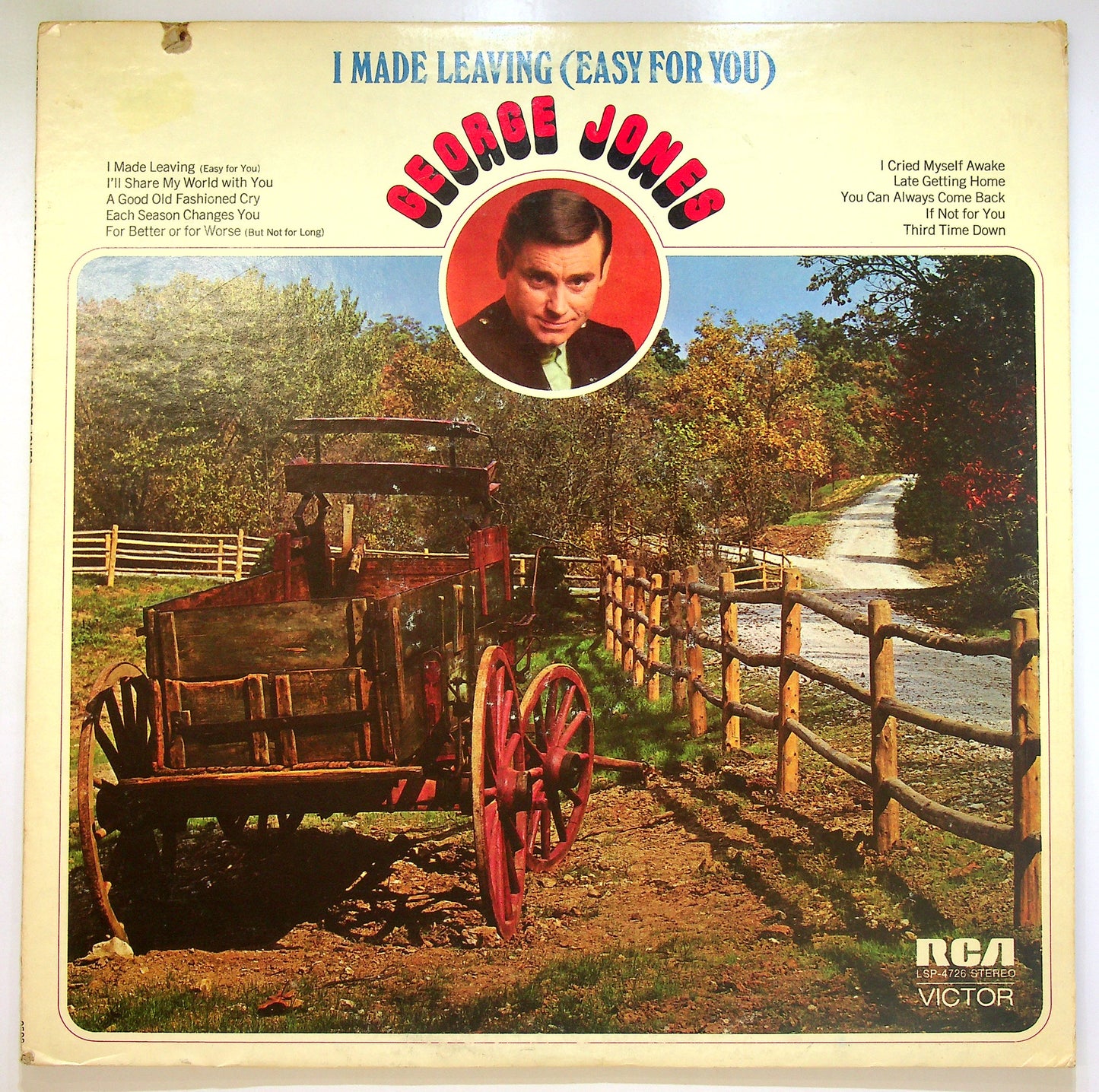 EBOND George Jones - I Made Leaving (Easy For You) Vinile V099067