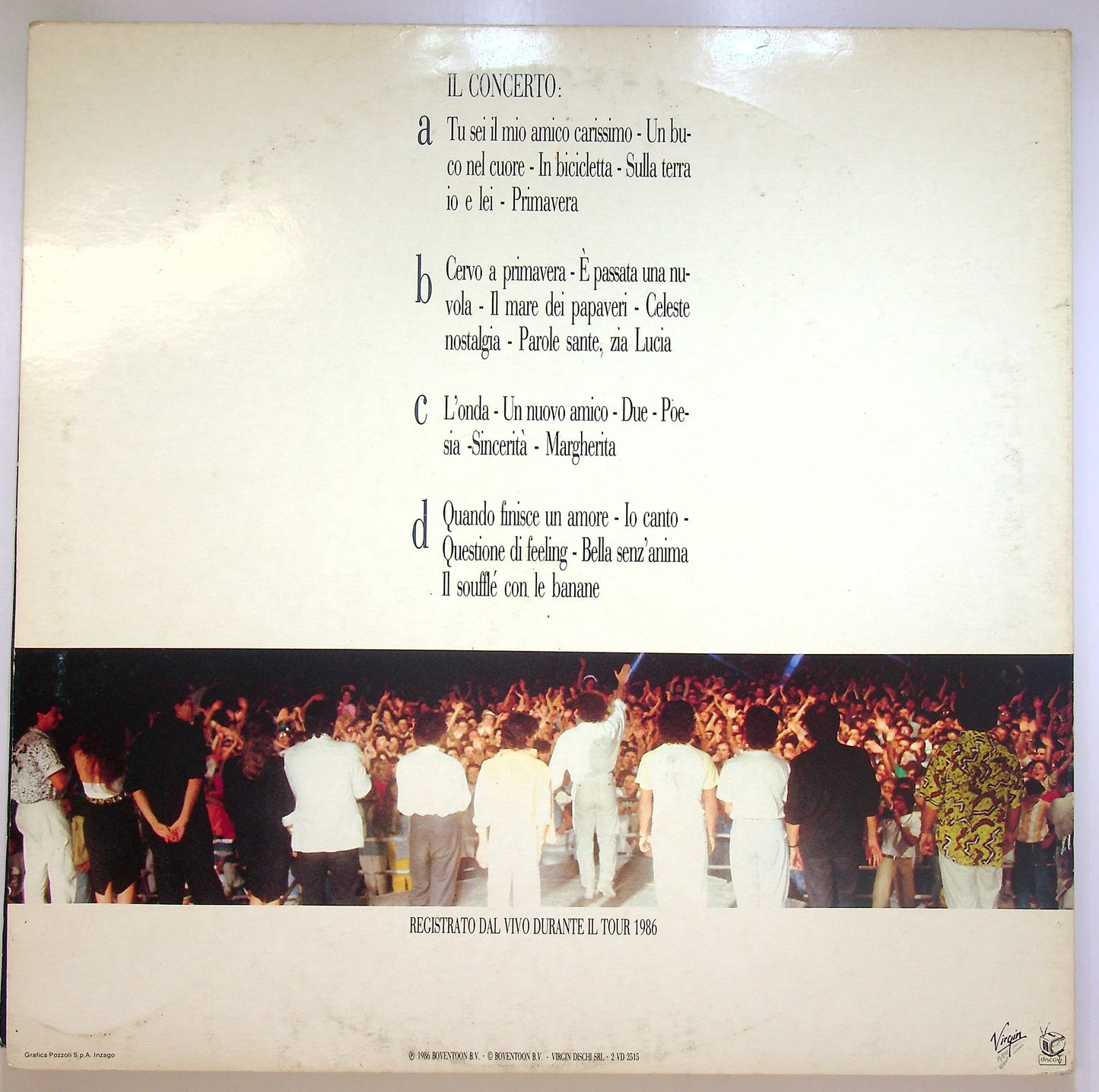 EBOND Riccardo Cocciante - Quando Si Vuole Bene Vinile V099069
