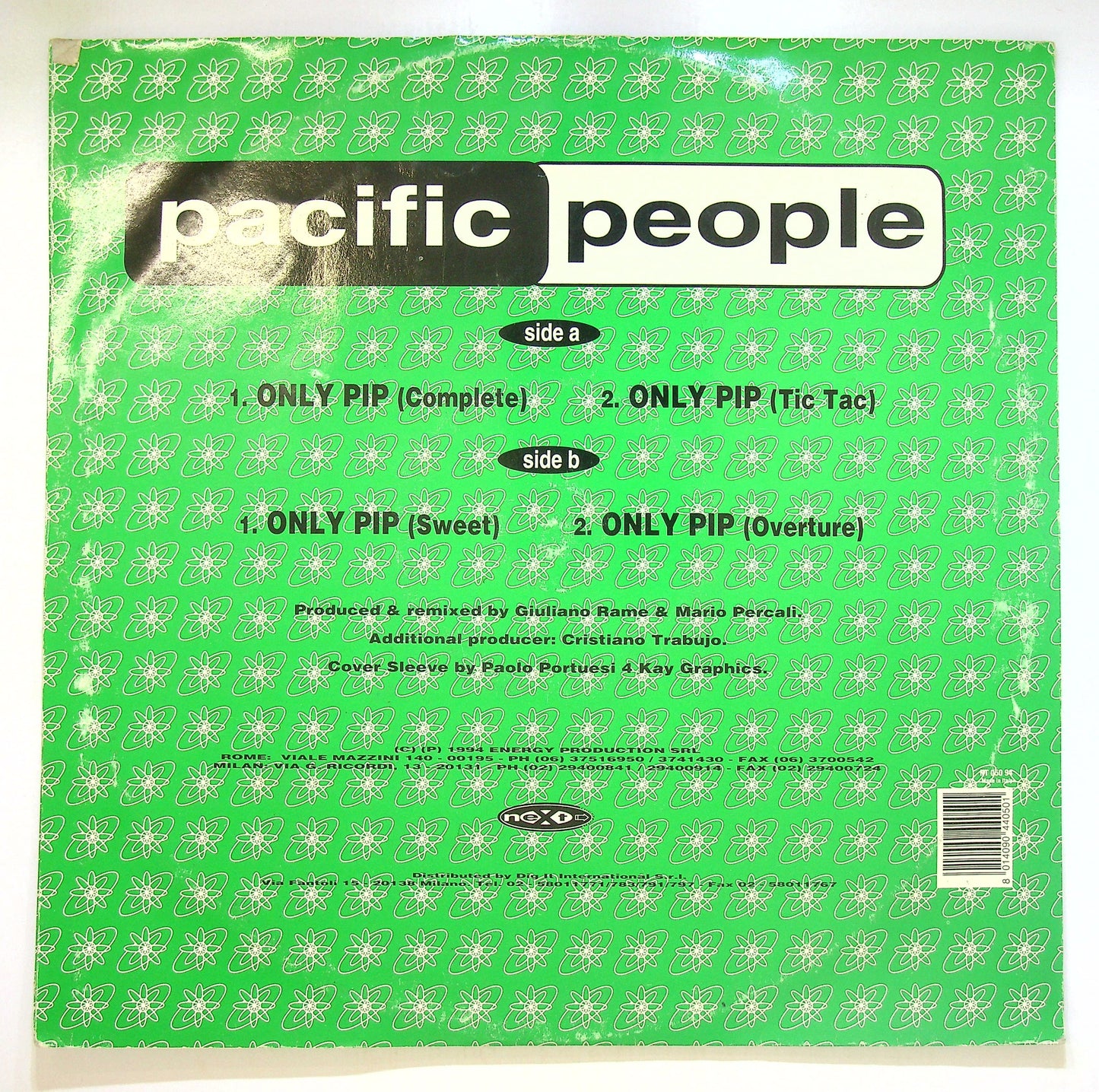 EBOND Pacific People - Only Pip Vinile V099072