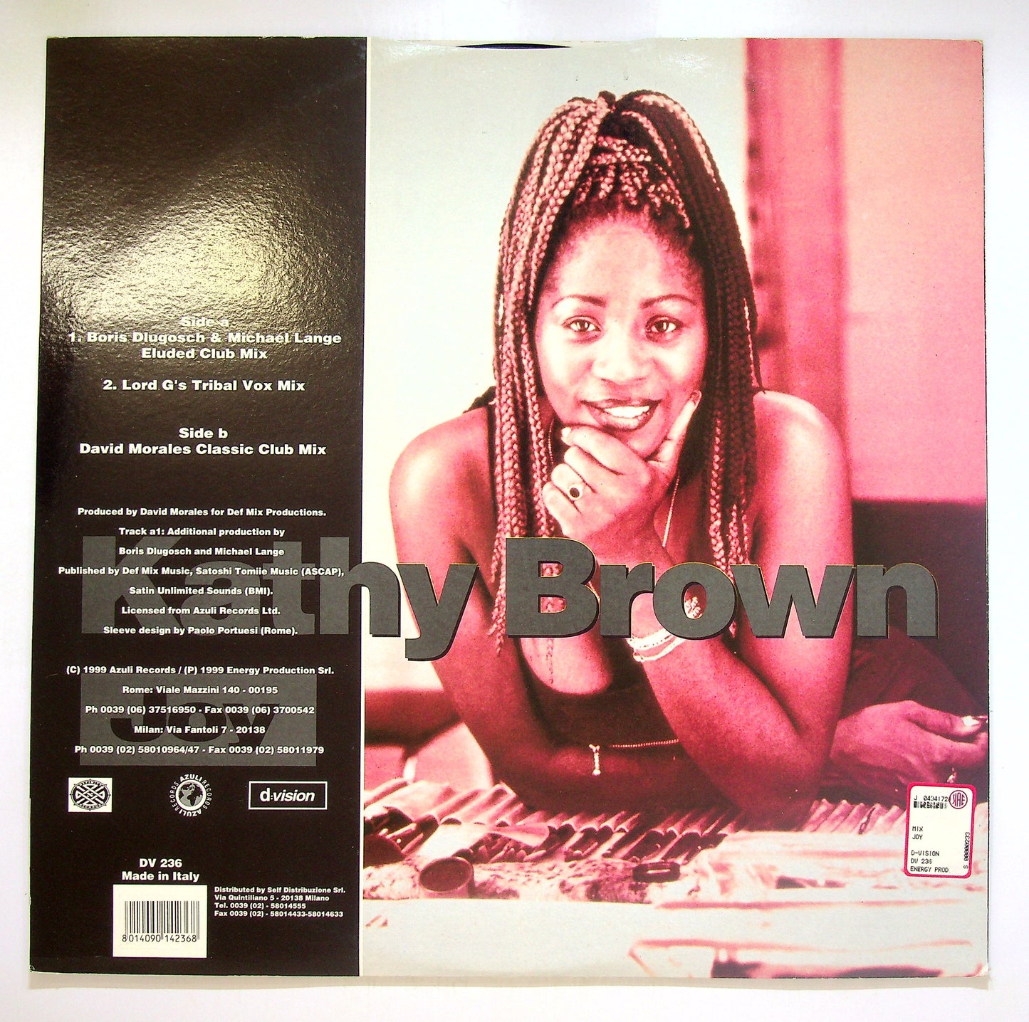 EBOND Kathy Brown - Joy (Part 1) Vinile V099100