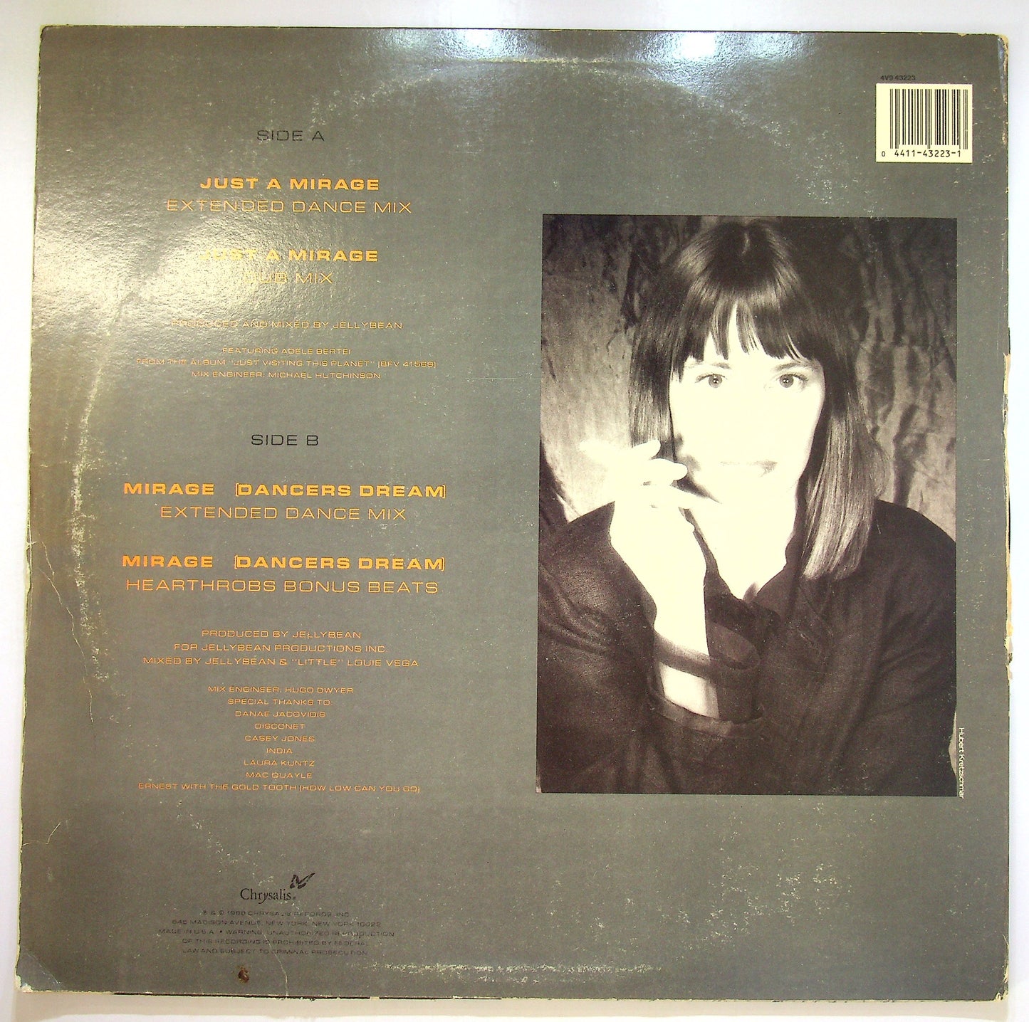 EBOND Jellybean Ft Adele Bertei - Just A Mirage Vinile V099107