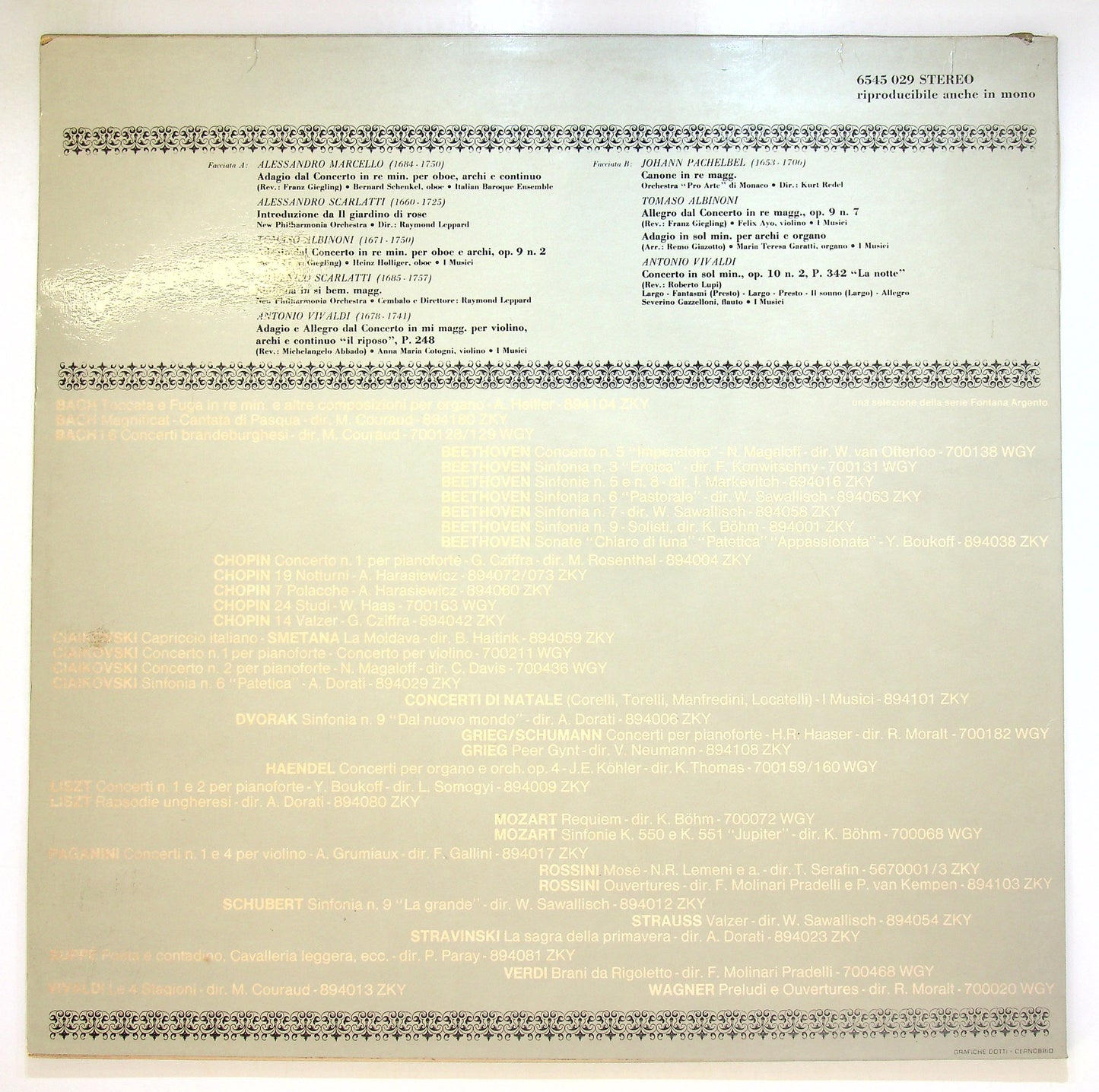 EBOND Various - I Piu Celebri 'Adagio' Vinile V099123