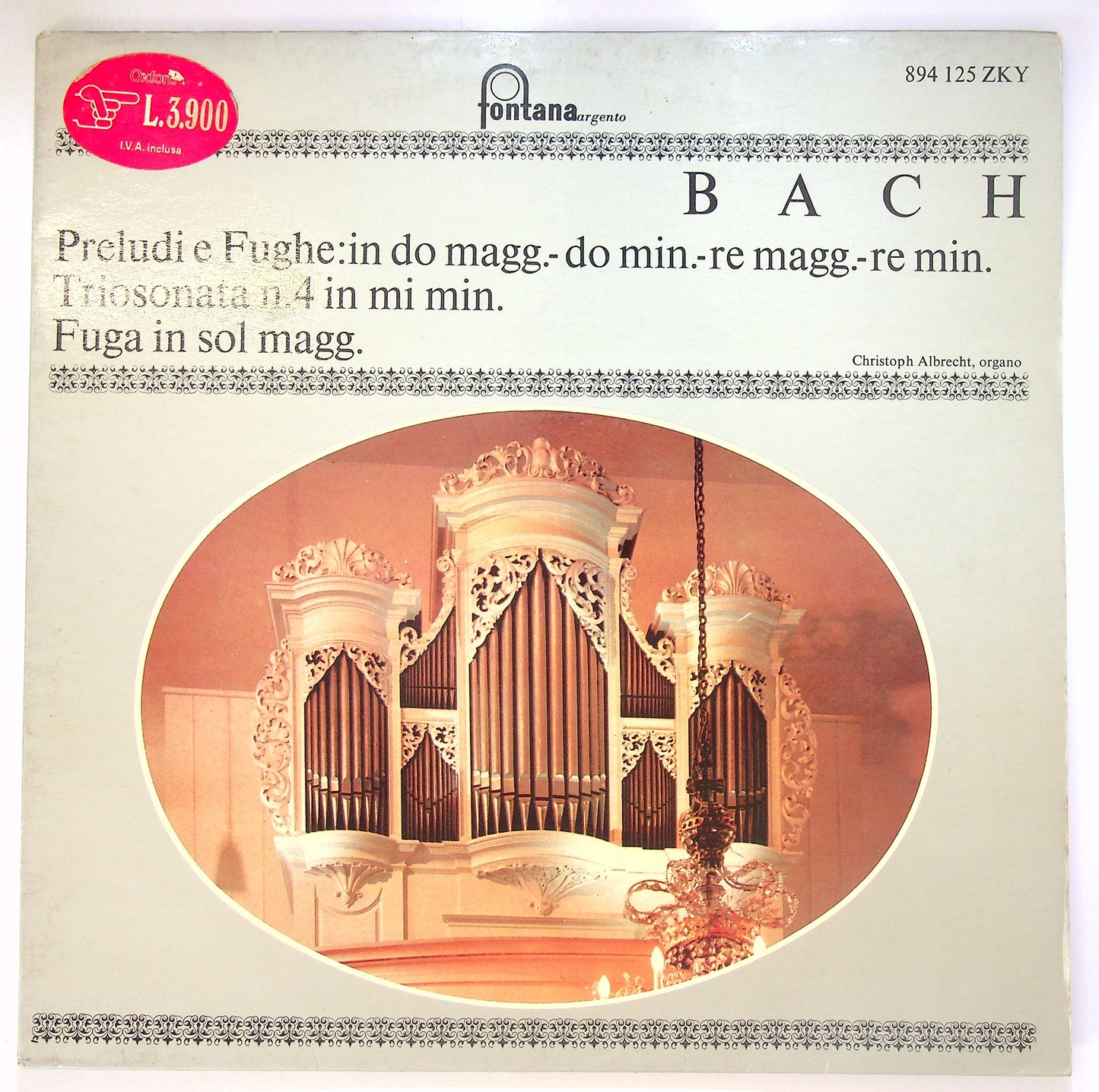 EBOND Christoph Albrecht An Der Silbermannorgel Zu Crostau Vinile V099127