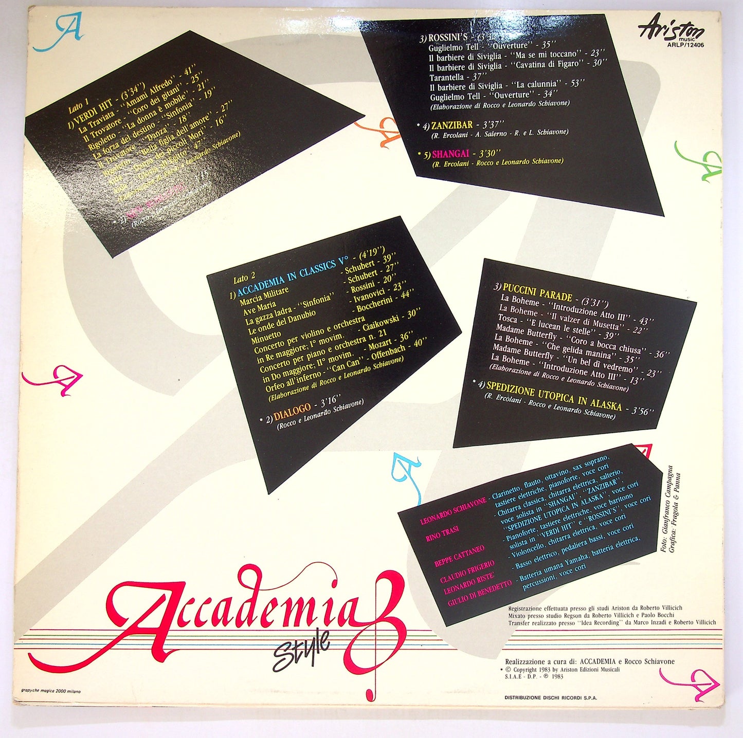 EBOND Accademia - Accademia Style Vinile V099140