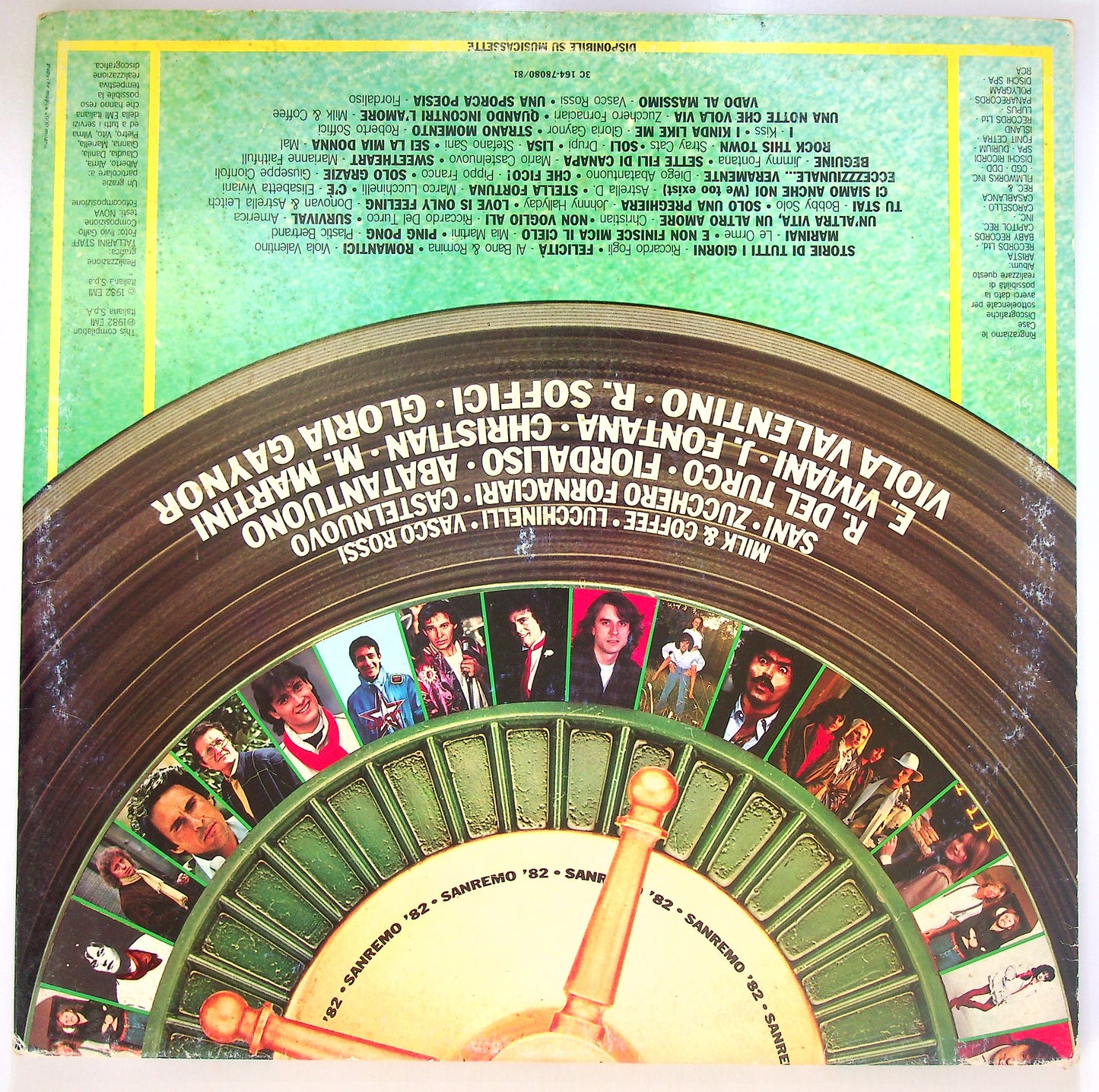 EBOND Various - Tuttosanremo 1982 Vinile V099141