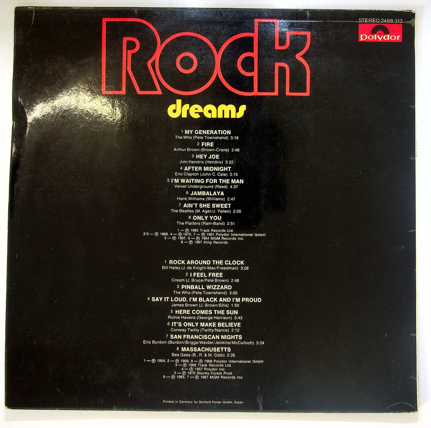 EBOND Various - Rock Dreams Vinile V100002