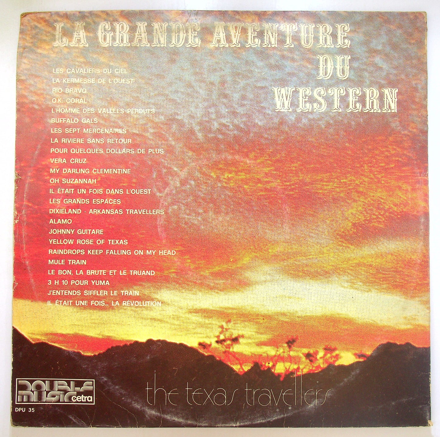 EBOND The Texas Travellers - La Grande Aventure Du Western Vinile V100016