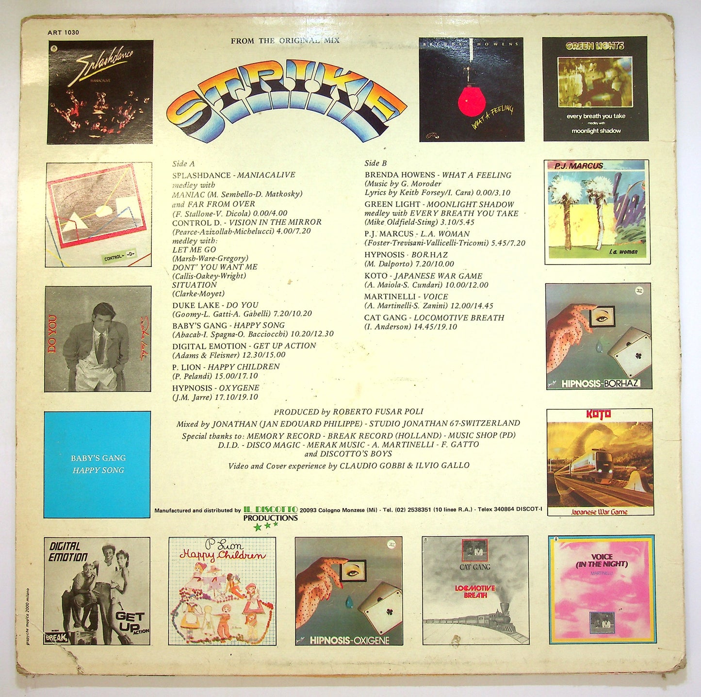 EBOND Various - Strike Vinile V100018