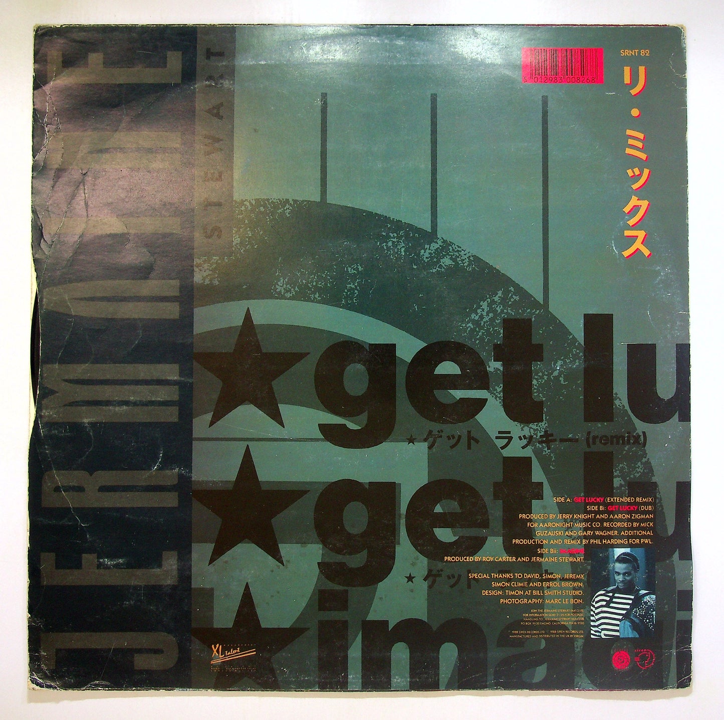 EBOND Jermaine Stewart - Get Lucky Vinile V100035