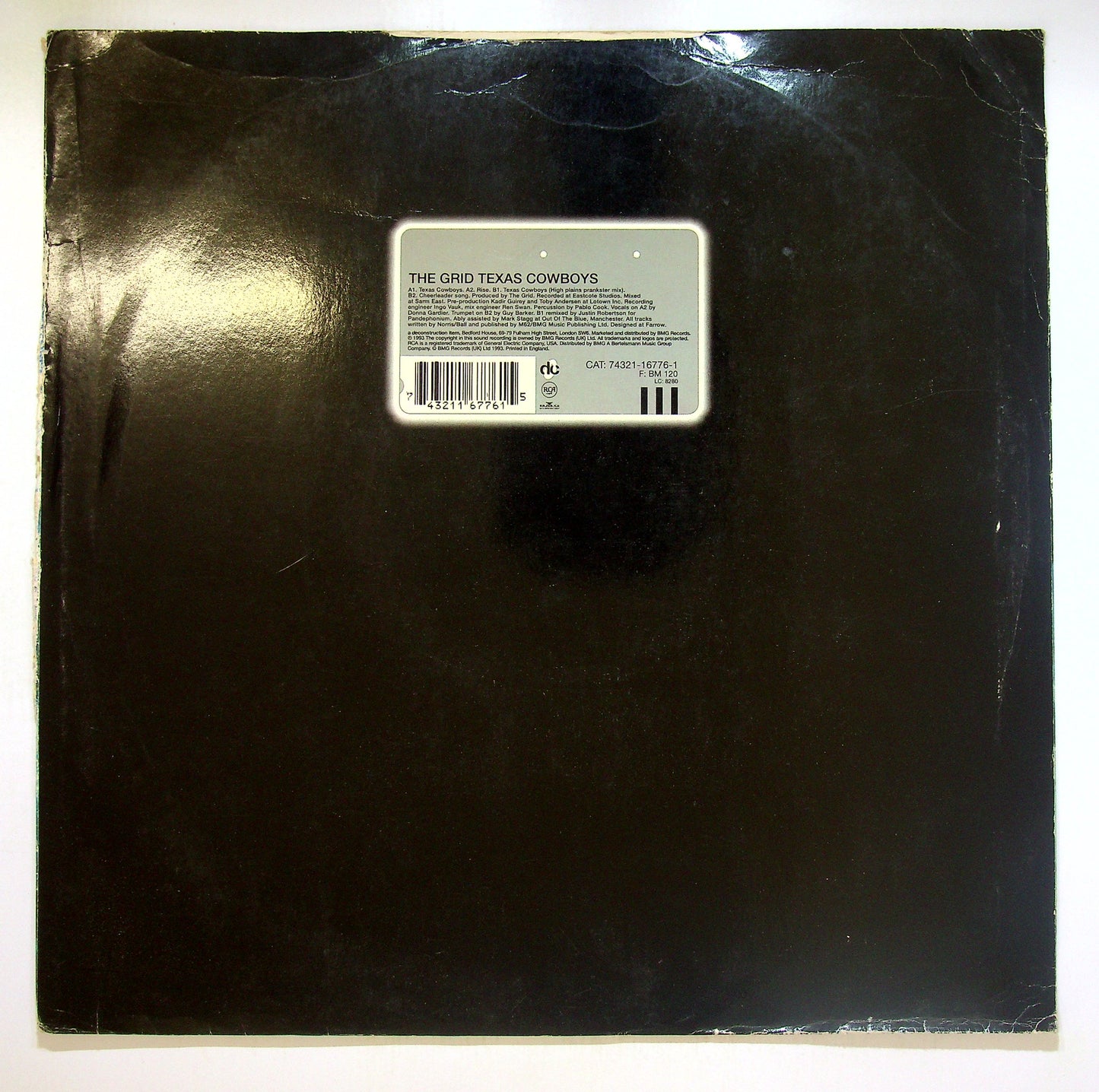 EBOND The Grid - Texas Cowboys Vinile V100037