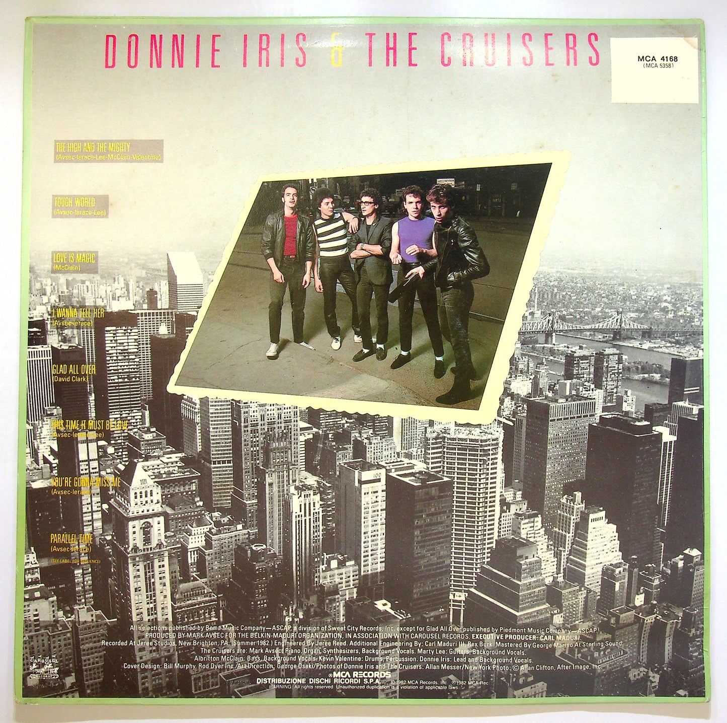 EBOND Donnie Iris & The Cruisers - The High And The Mighty Vinile V100041