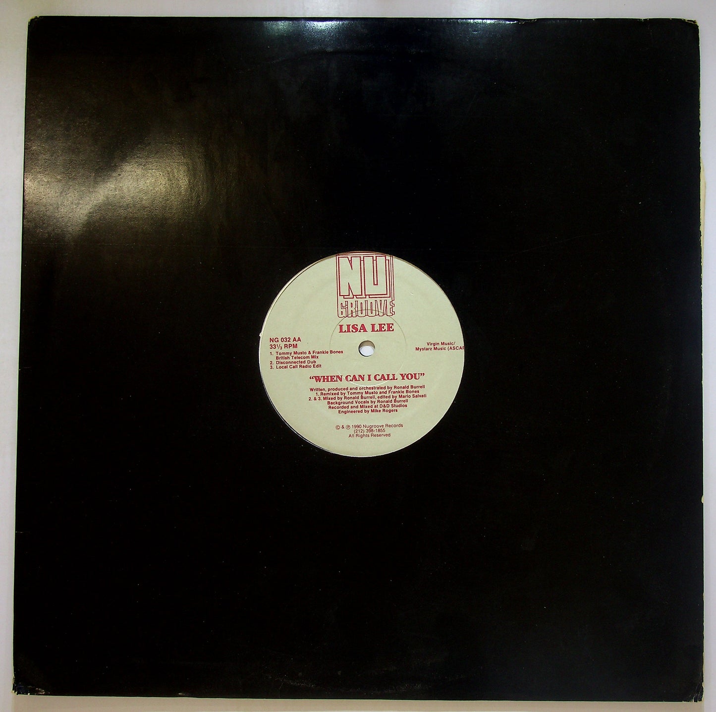 EBOND Lisa Lee - When Can I Call You Vinile V100052