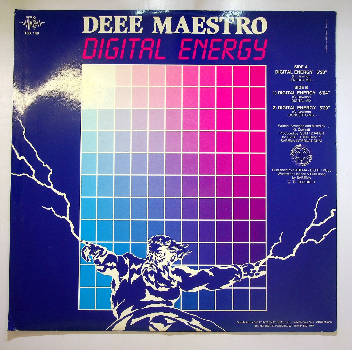EBOND Deee Maestro - Digital Energy Vinile V100066