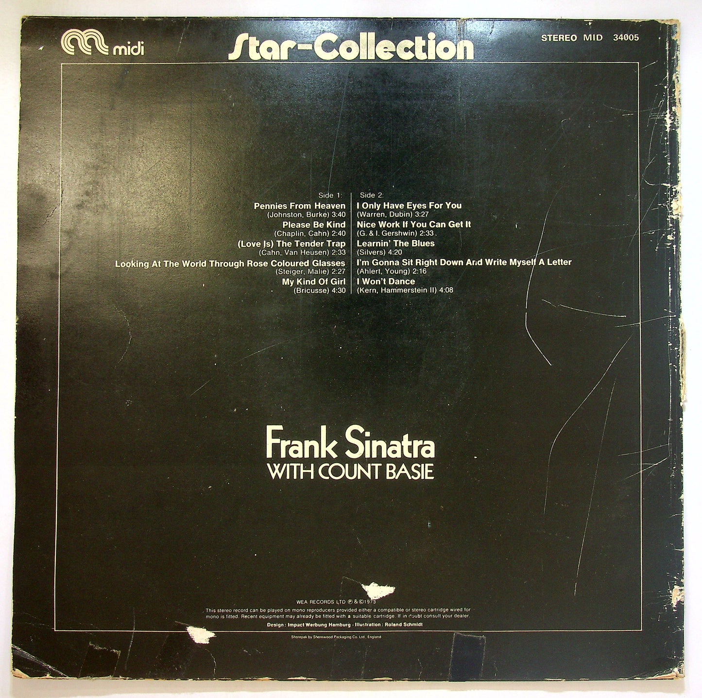 EBOND Frank Sinatra With Count Basie - Star-Collection Vinile V100076