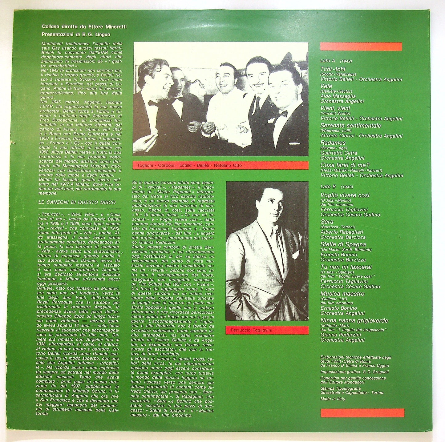 EBOND Various - Le Canzoni Dei Ricordi 1941-1950 Vol. 6 Vinile V100083