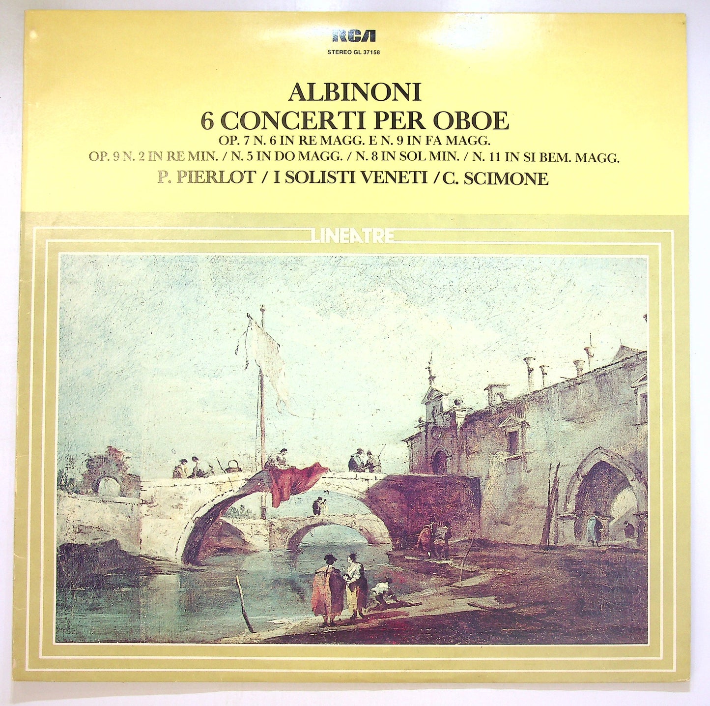 EBOND Albinoni - 6 Concerti Per Oboe Vinile V100086