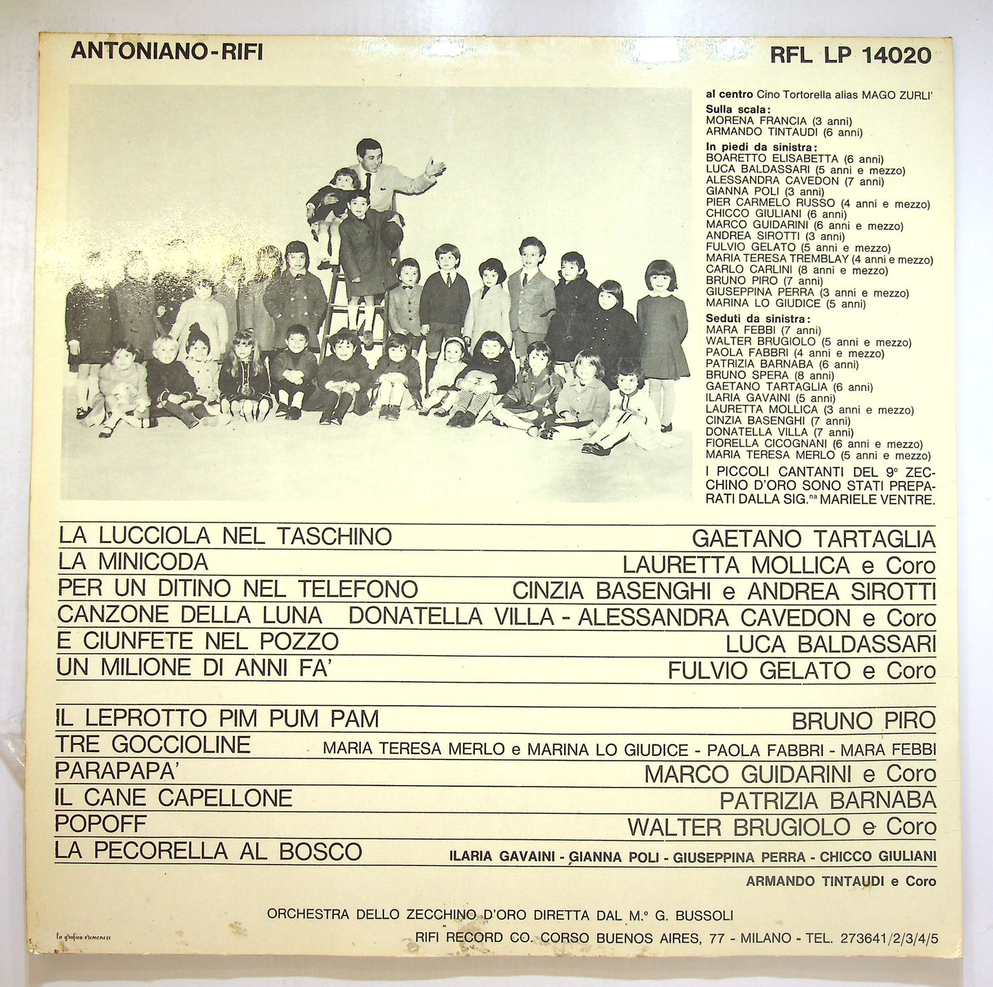 EBOND Various - 9° Zecchino D'Oro Vinile V100117