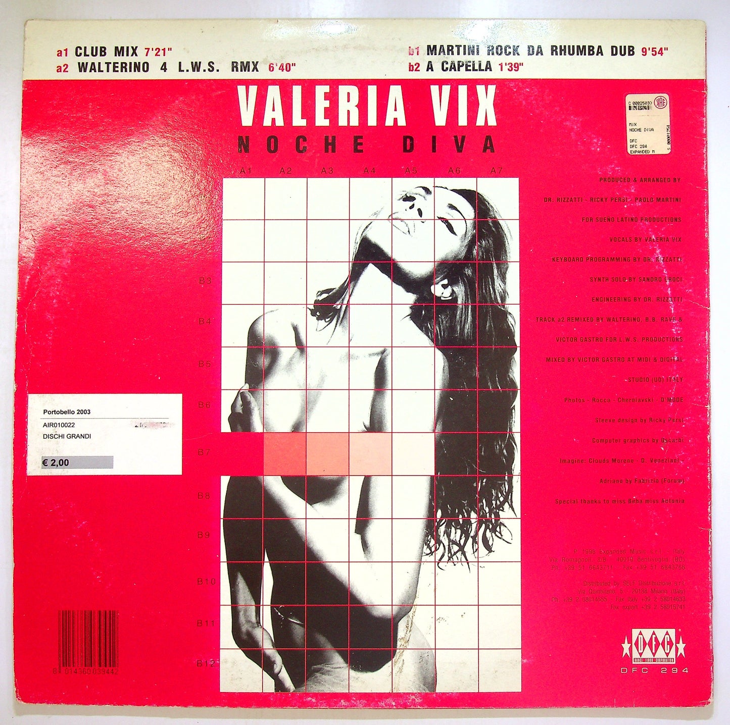 EBOND Sueno Latino Presents Valeria Vix - Noche Diva Vinile V100137