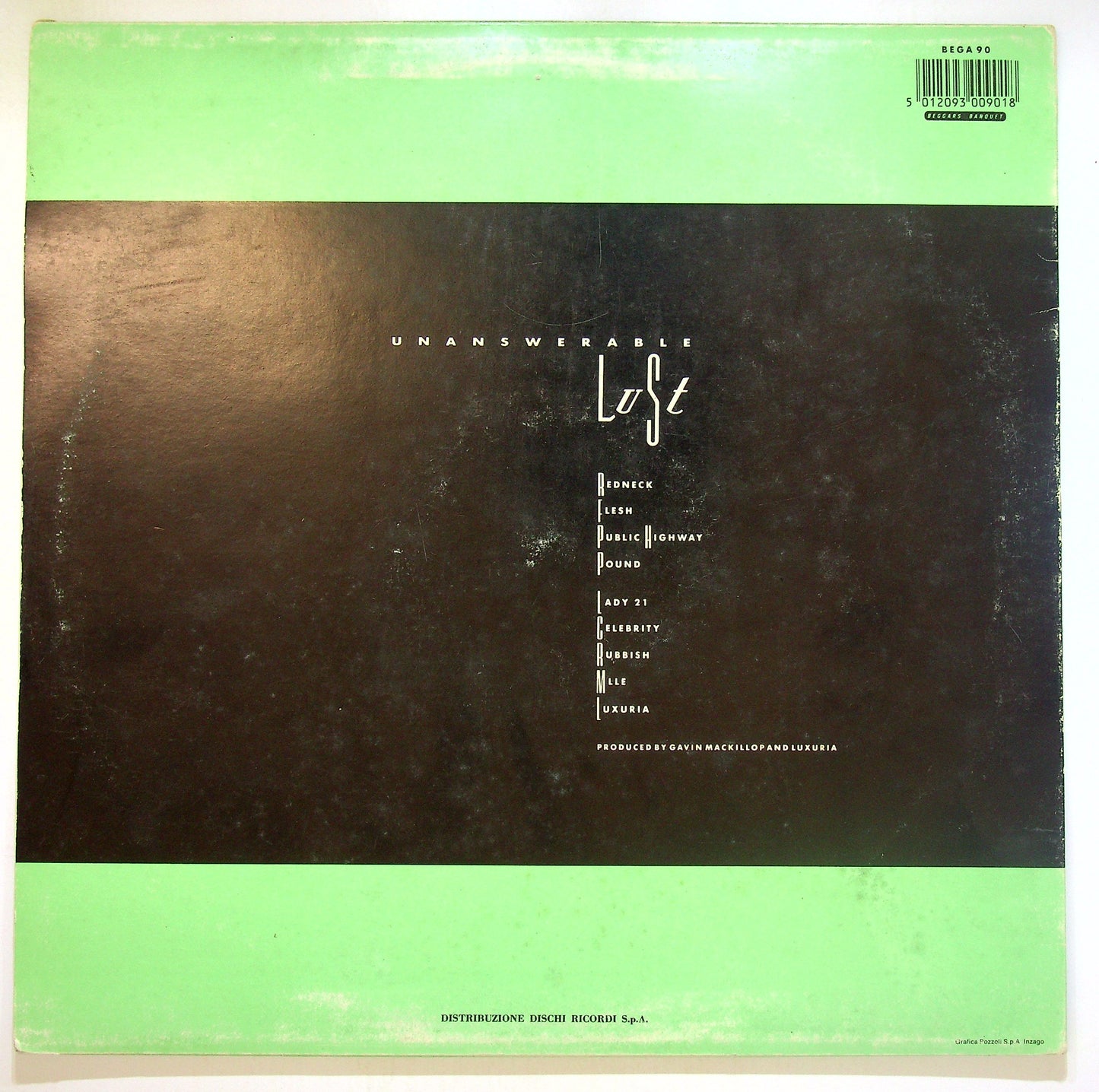 EBOND Luxuria - Unanswerable Lust Vinile V100141