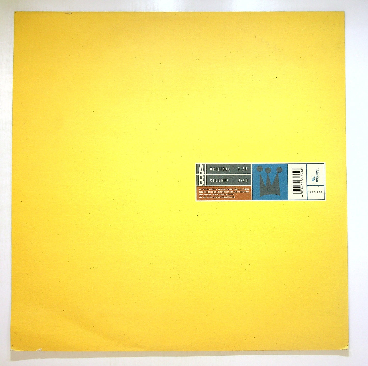 EBOND Dani Konig - Disco 3000 Vinile V101016