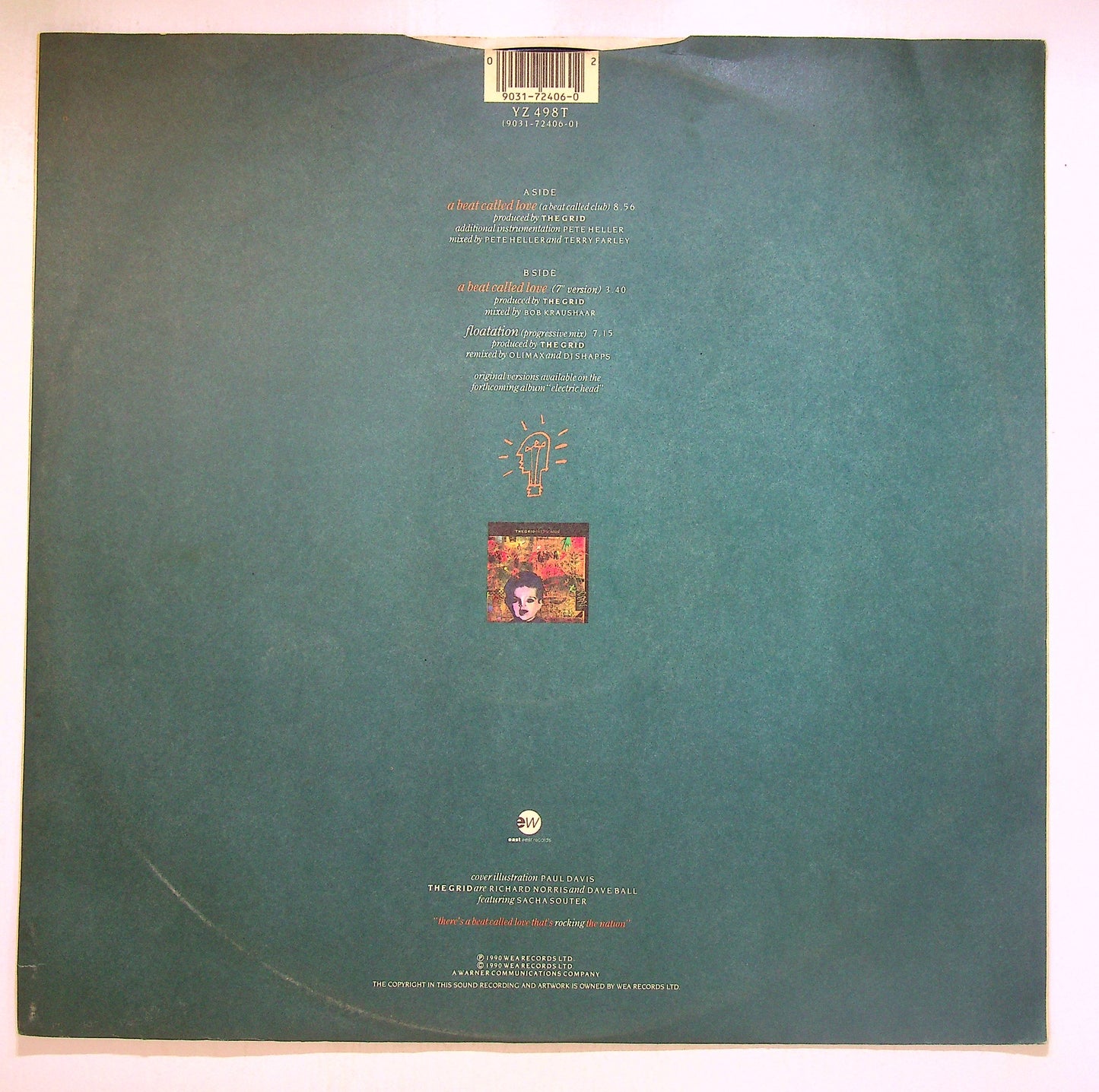 EBOND The Grid - A Beat Called Love Vinile V101017