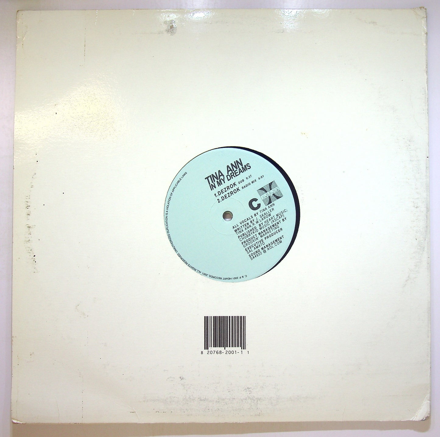 EBOND Tina Ann - In My Dreams Vinile V101028