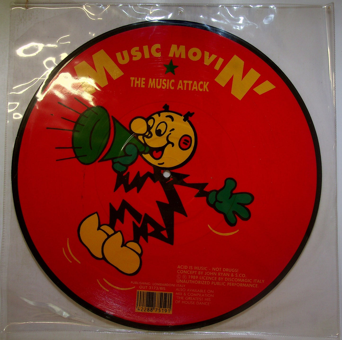 EBOND Music Movin' - The Music Attack Vinile V101046