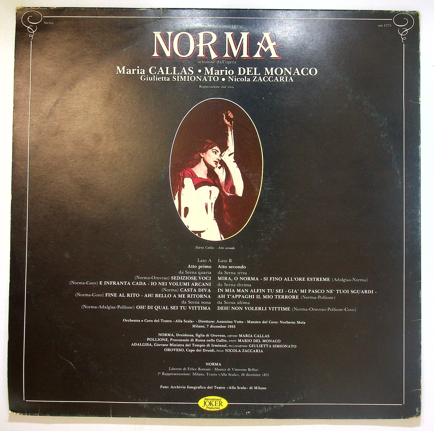 EBOND Vincenzo Bellini - Maria Callas - Norma Vinile V101048