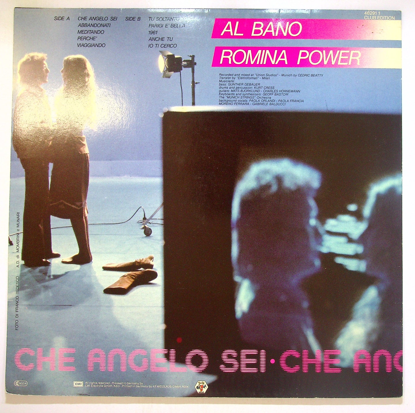 EBOND Al Bano & Romina Power - Che Angelo Sei Vinile V101056