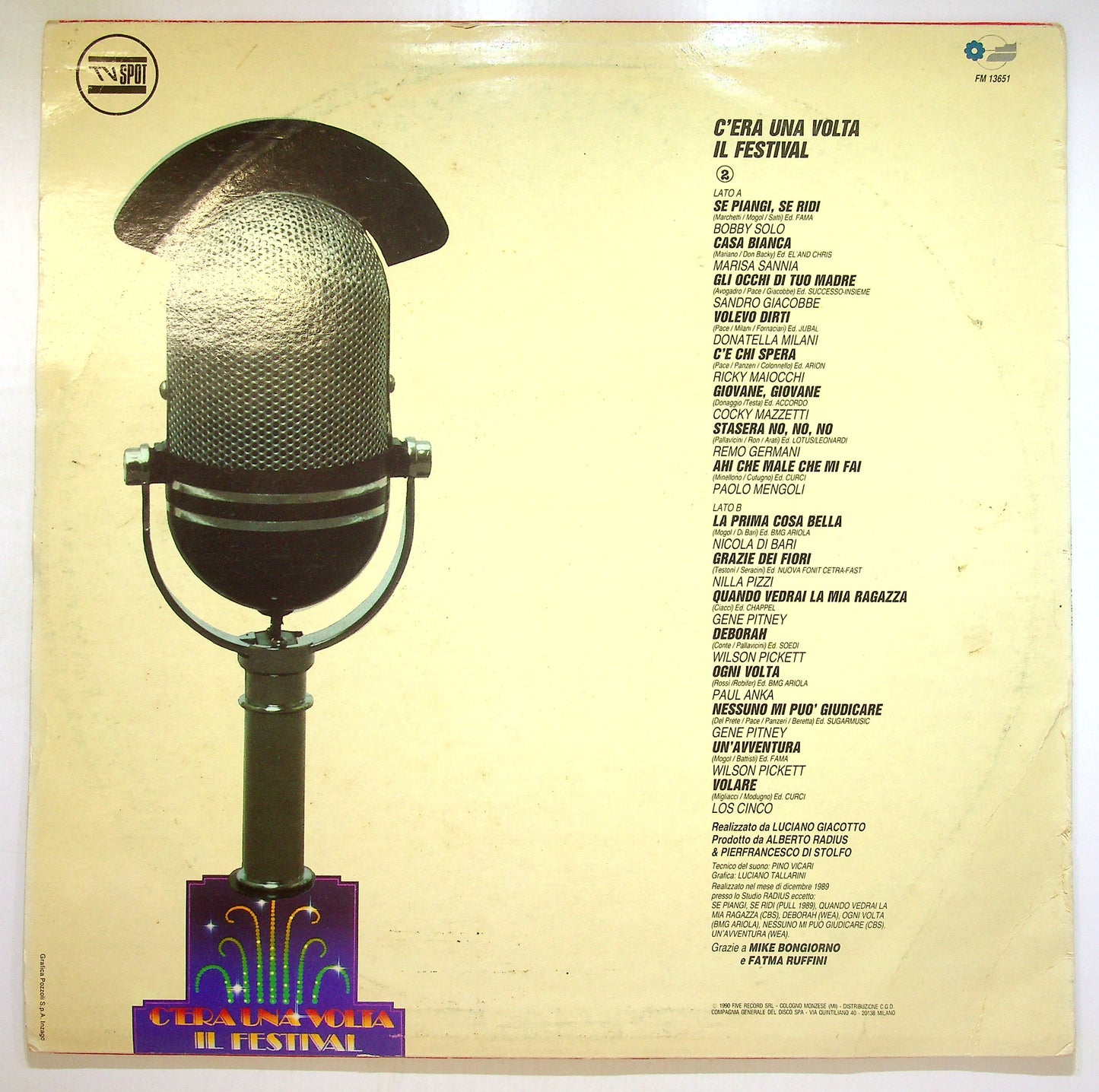 EBOND Various - C'Era Una Volta Il Festival 2 Vinile V101057