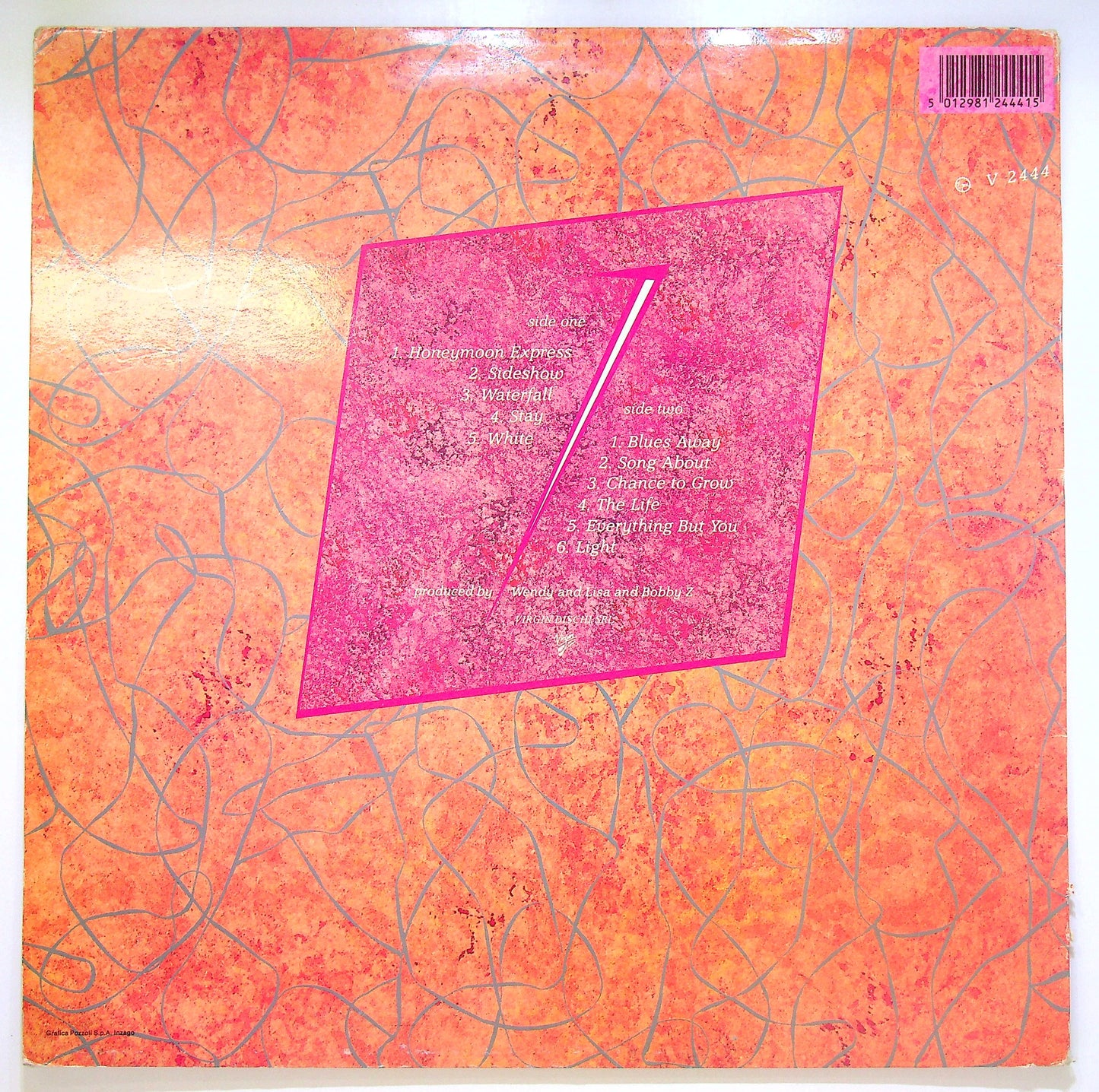 EBOND Wendy And Lisa - Wendy And Lisa Vinile V101067