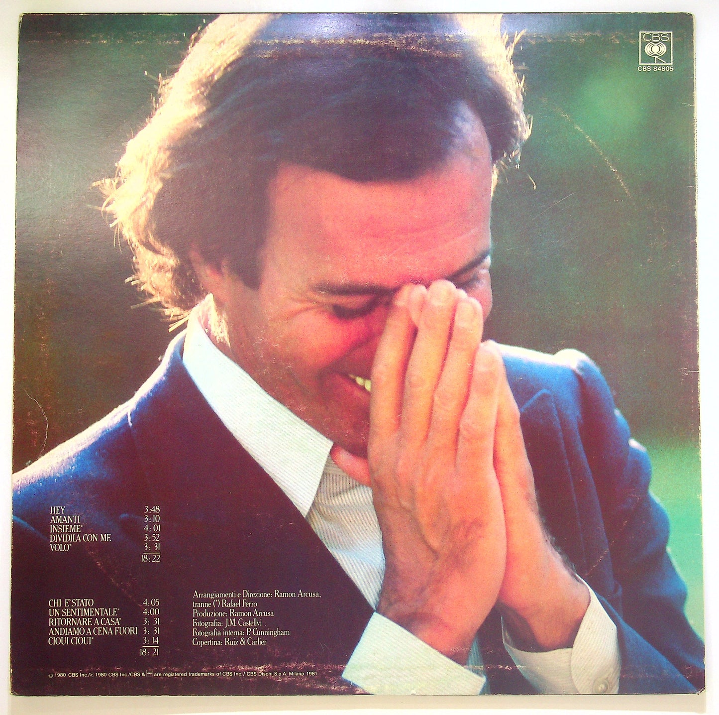 EBOND Julio Iglesias - Amanti Vinile V101068