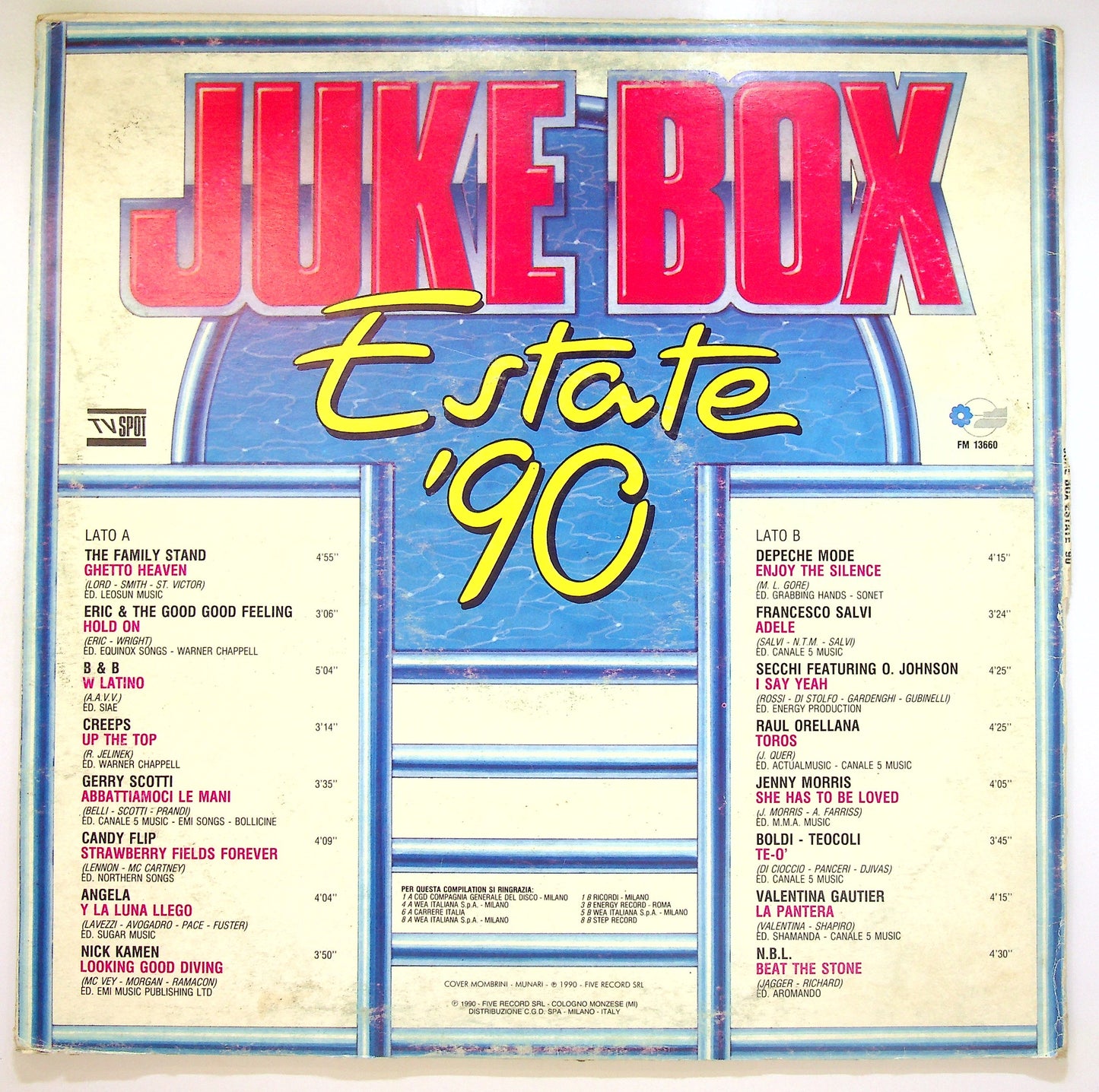 EBOND Various - Juke Box Estate '90 Vinile V101077