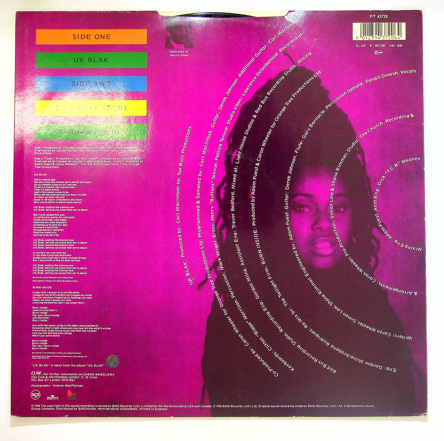 EBOND Caron Wheeler - UK Blak Vinile V101089