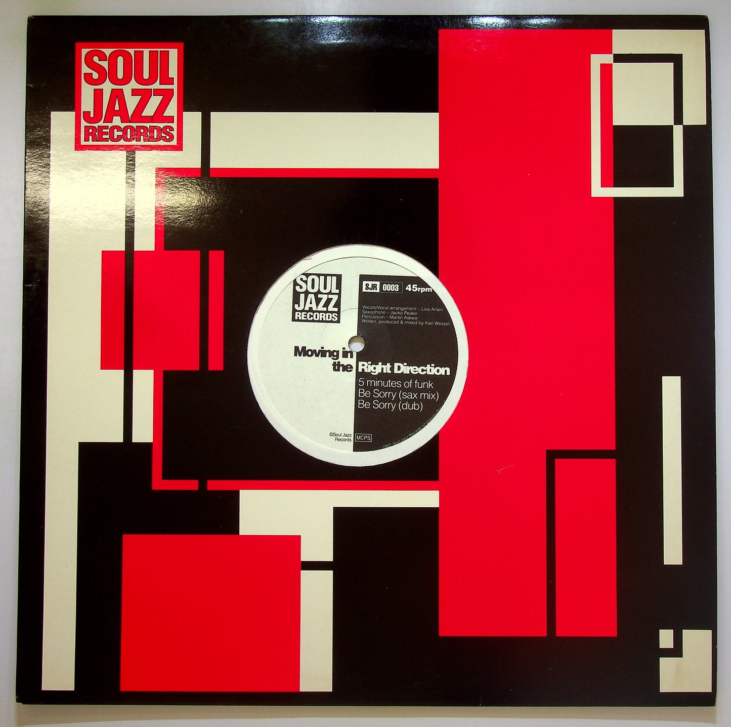 EBOND Moving In The Right Direction - Be Sorry Vinile V101096