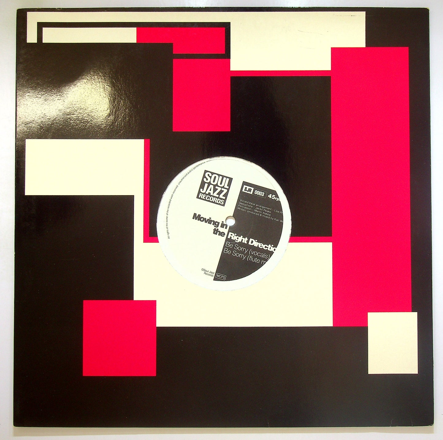 EBOND Moving In The Right Direction - Be Sorry Vinile V101096