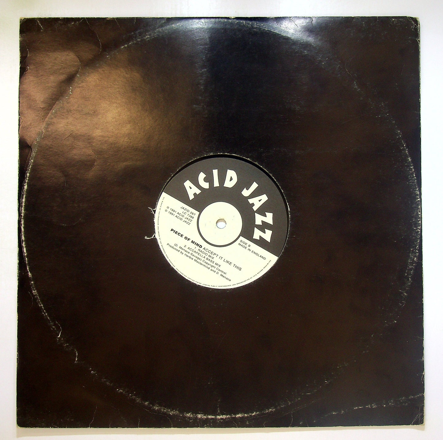 EBOND Piece Of Mind - Accept It Like This Vinile V101109