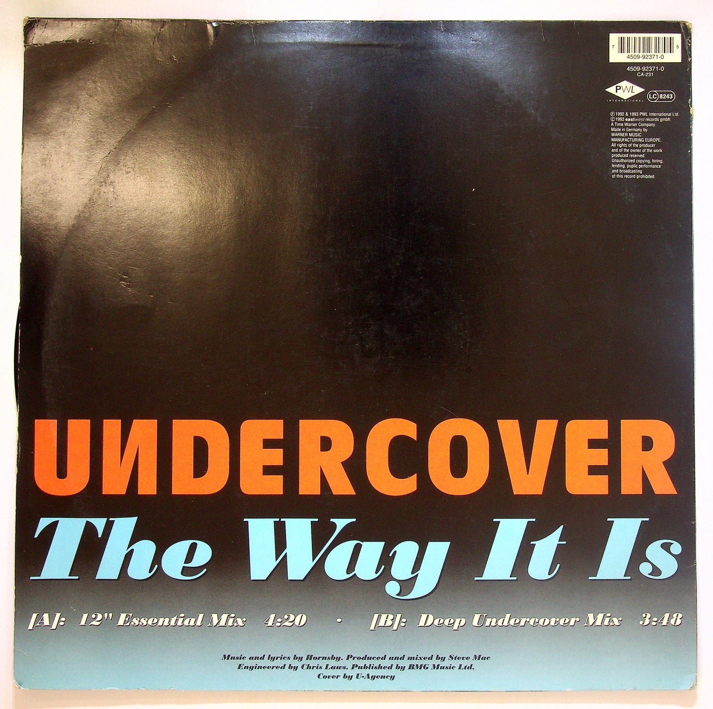 EBOND Undercover - The Way It Is Vinile V101120