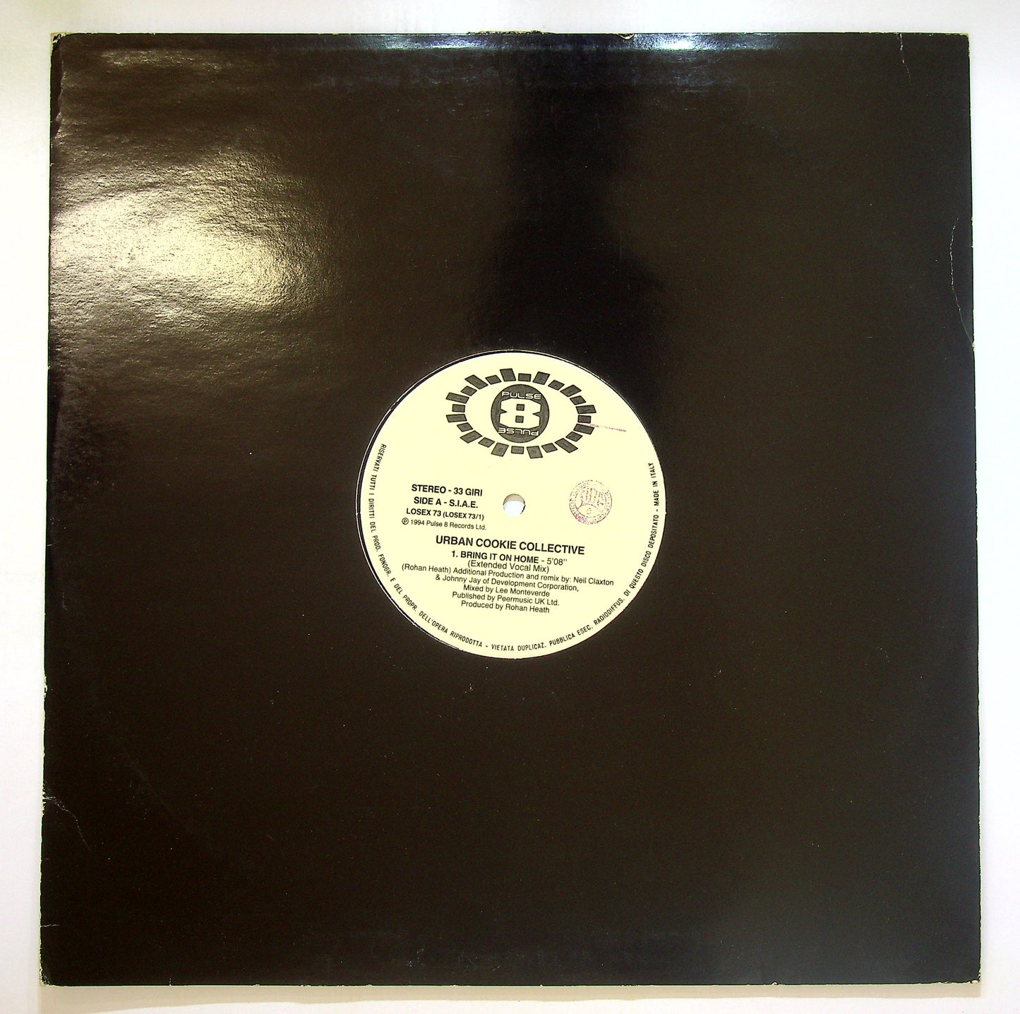 EBOND Urban Cookie Collective - Bring It On Home Vinile V101125