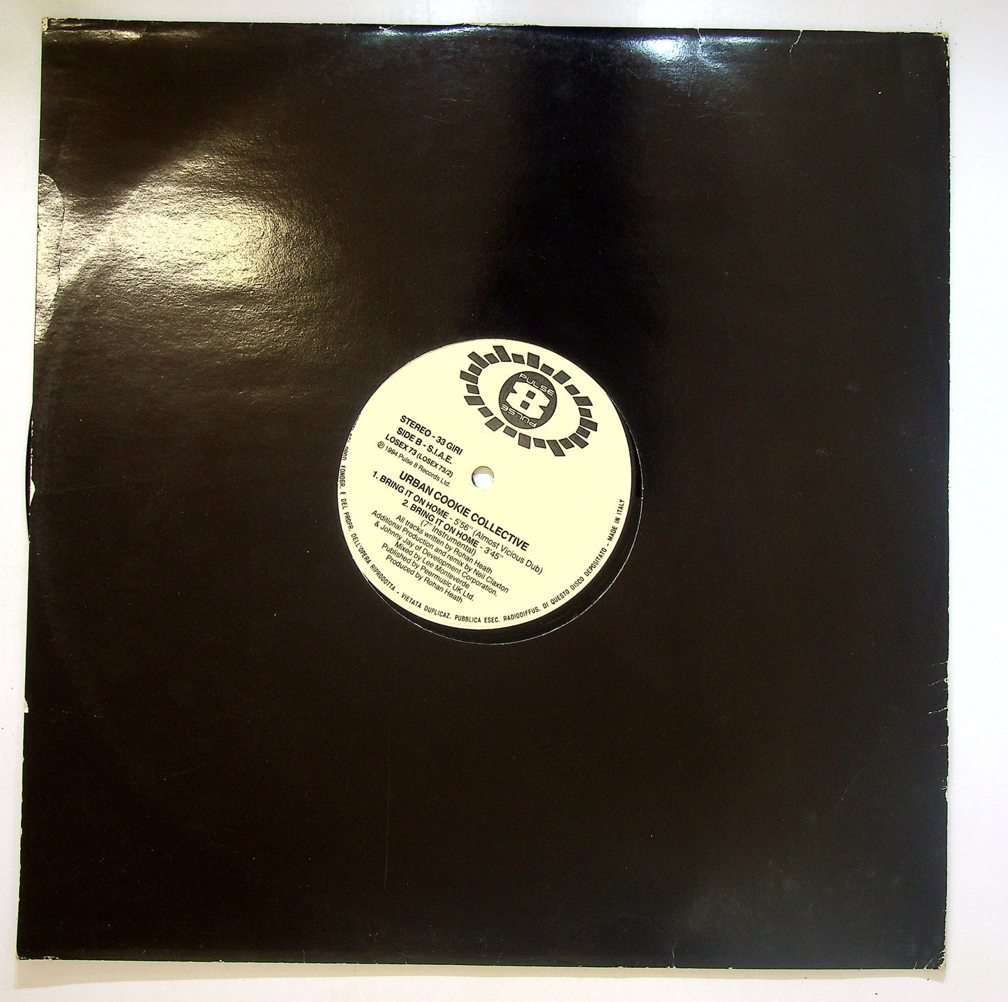 EBOND Urban Cookie Collective - Bring It On Home Vinile V101125